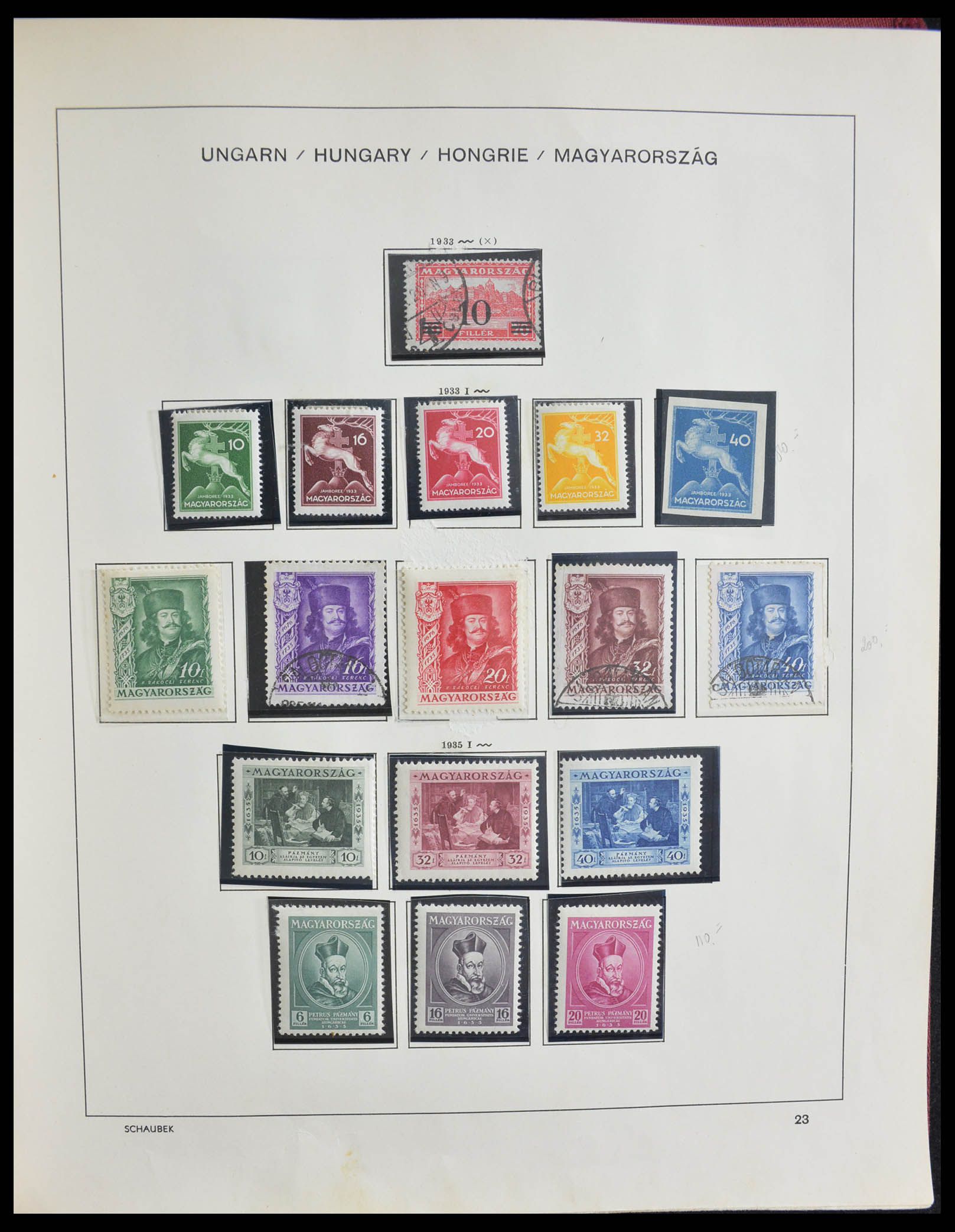 28304 035 - 28304 Hongarije 1871-2000.