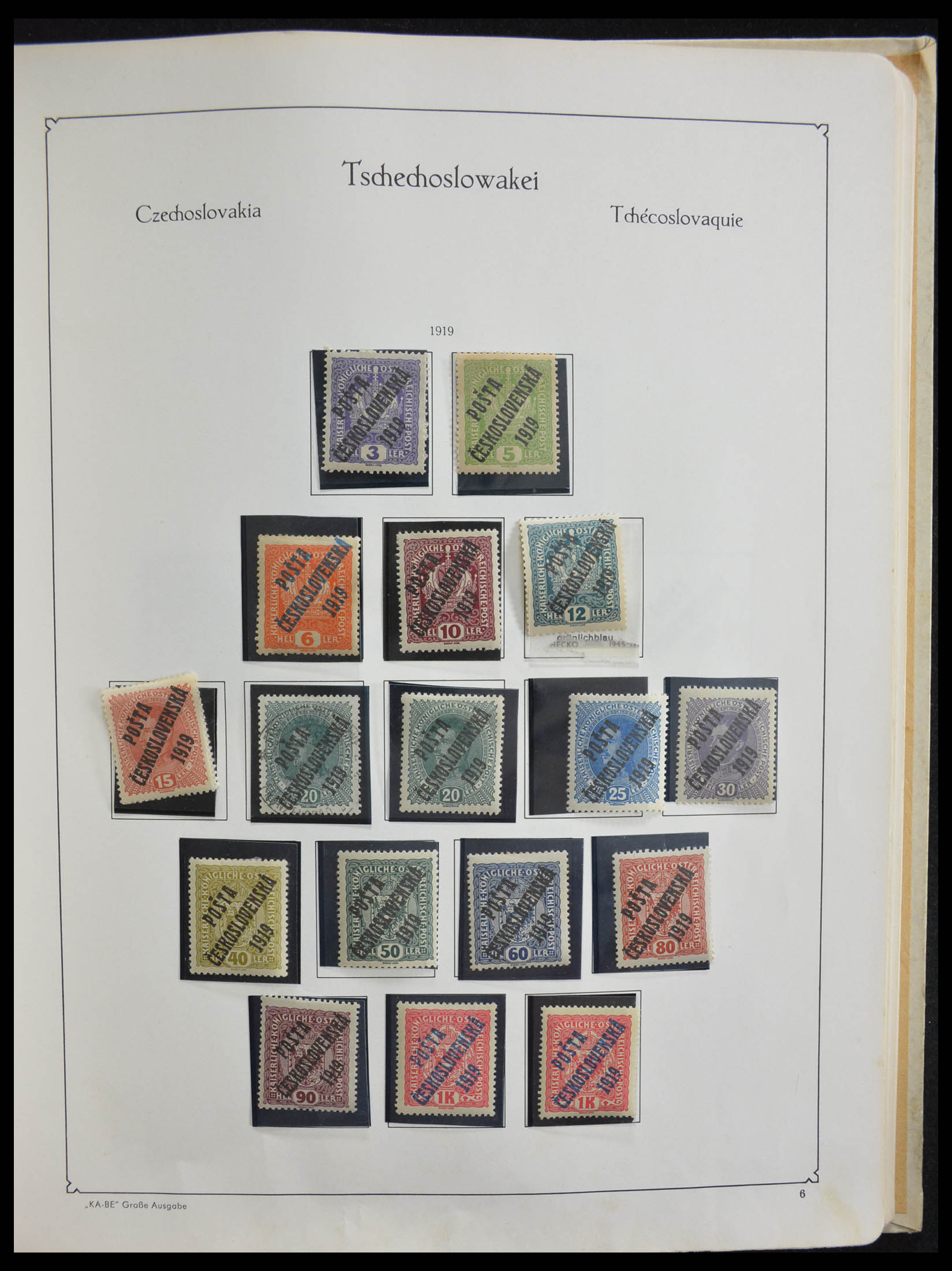 28305 009 - 28305 Tsjechoslowakije 1918-1992.