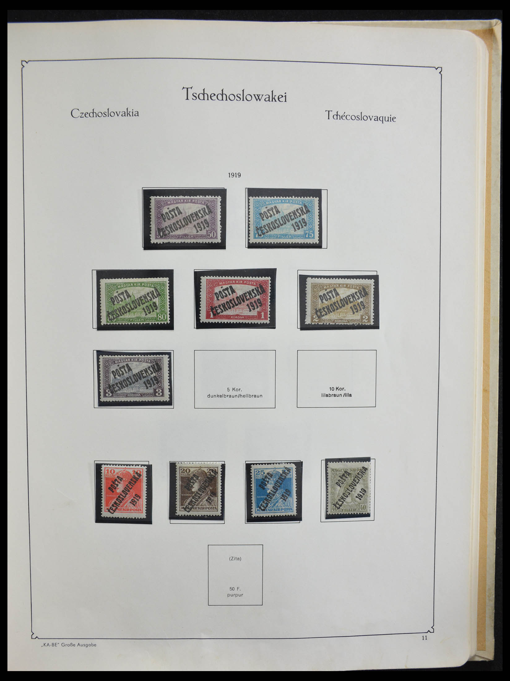 28305 016 - 28305 Tsjechoslowakije 1918-1992.