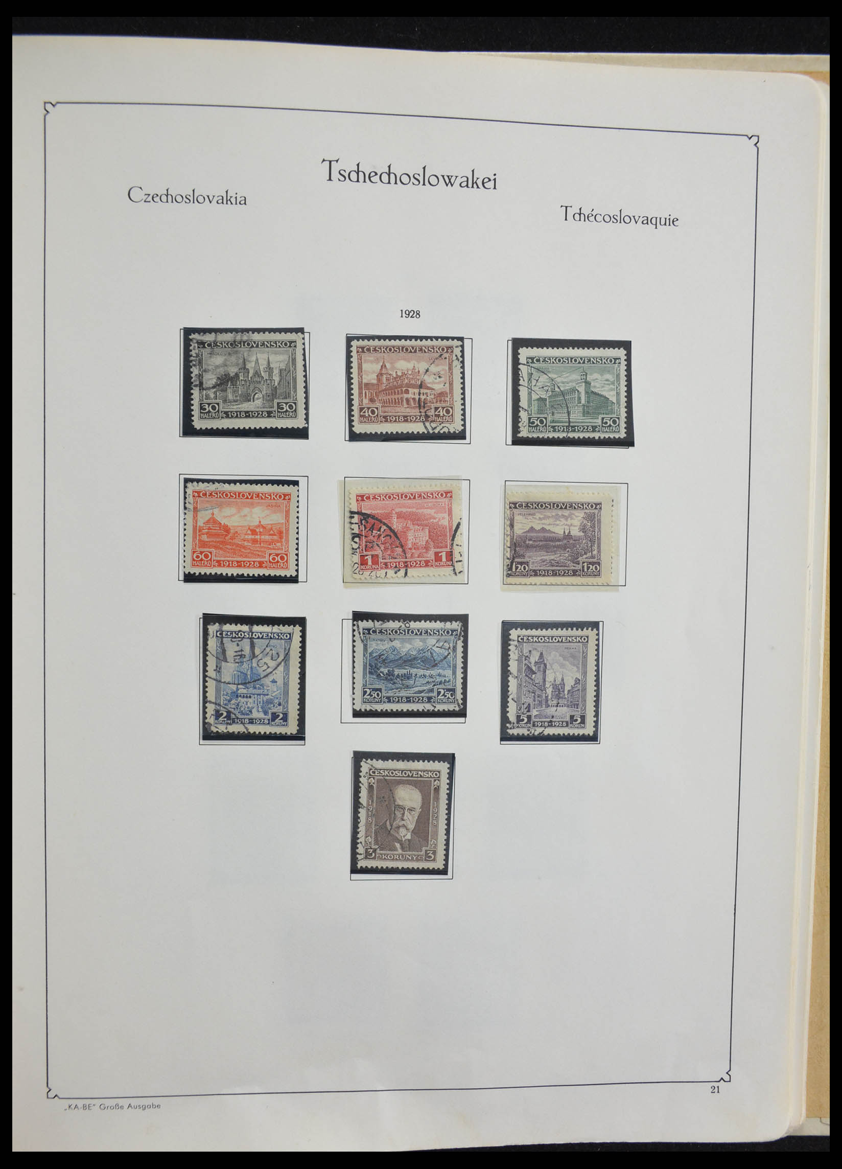 28305 028 - 28305 Czechoslovakia 1918-1992.