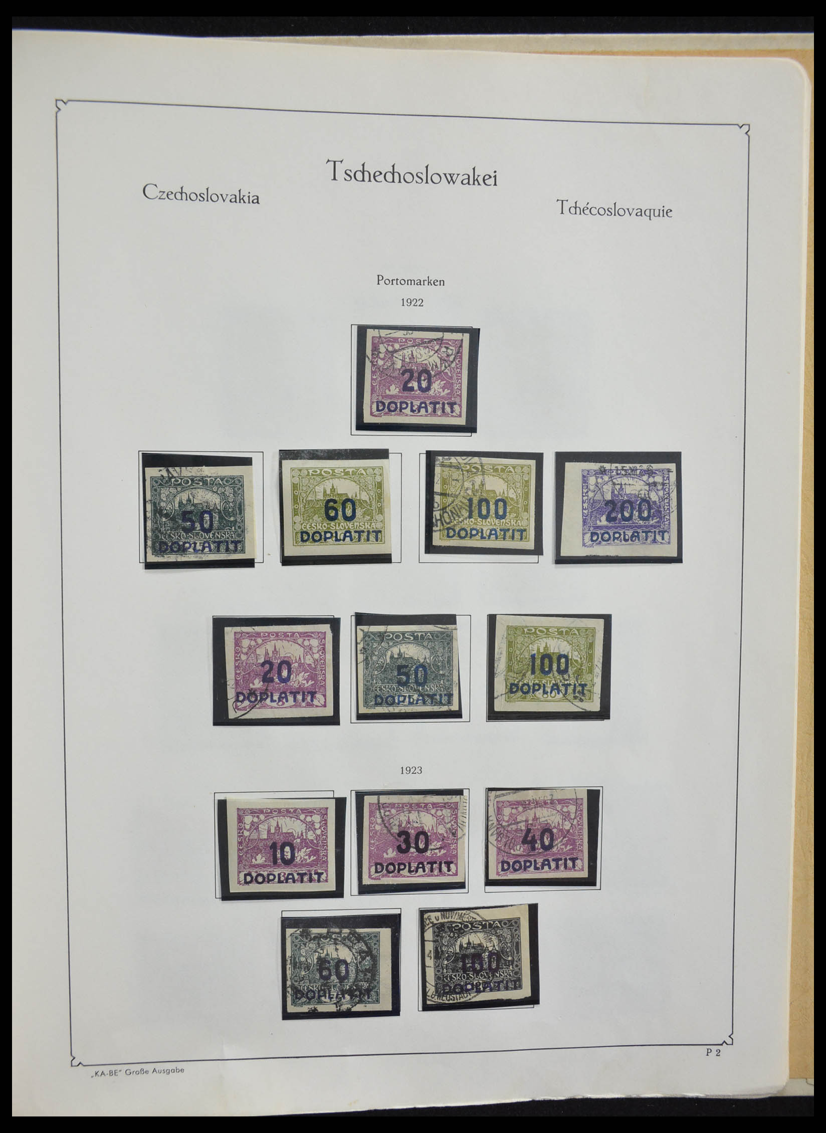 28305 046 - 28305 Tsjechoslowakije 1918-1992.