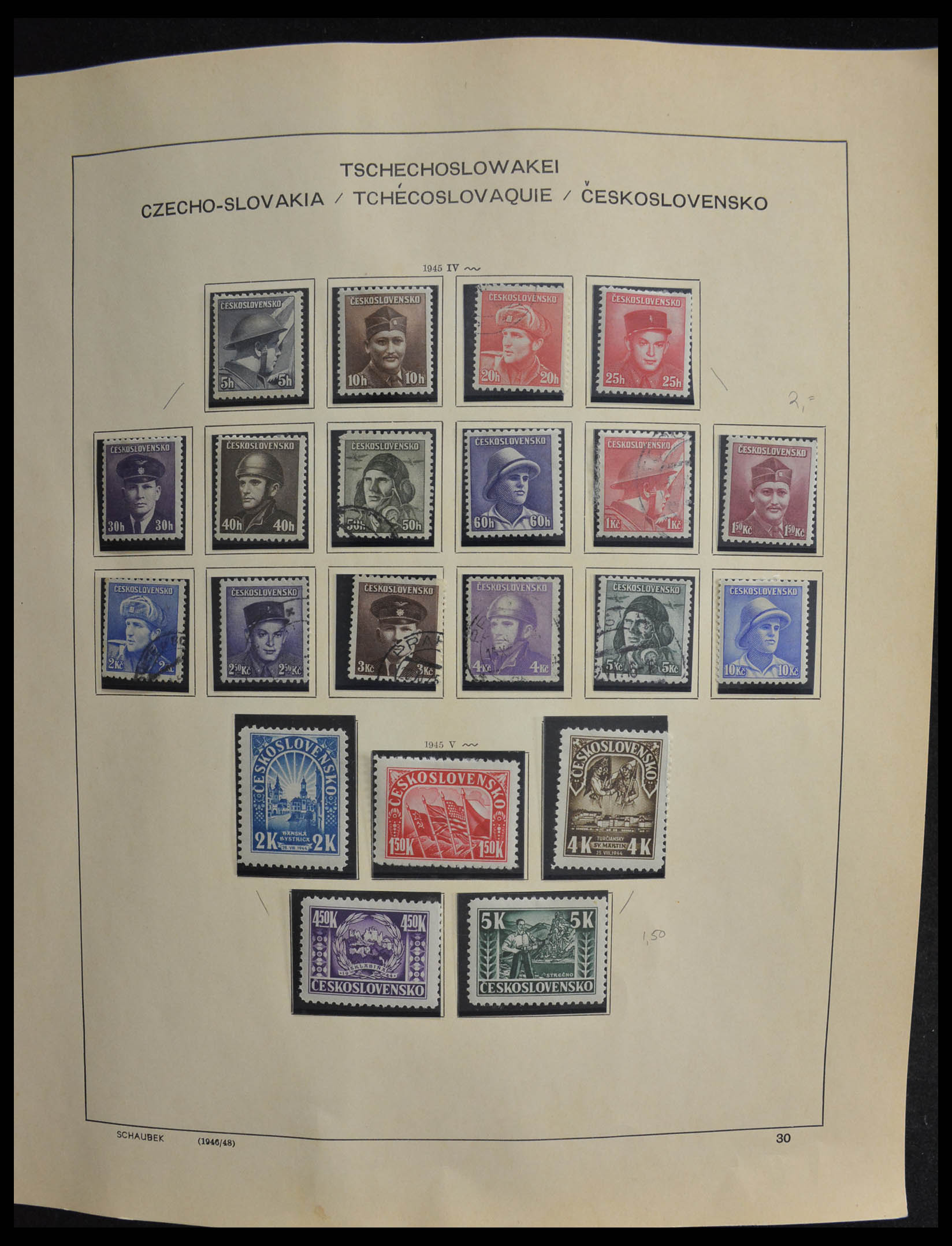 28305 057 - 28305 Czechoslovakia 1918-1992.