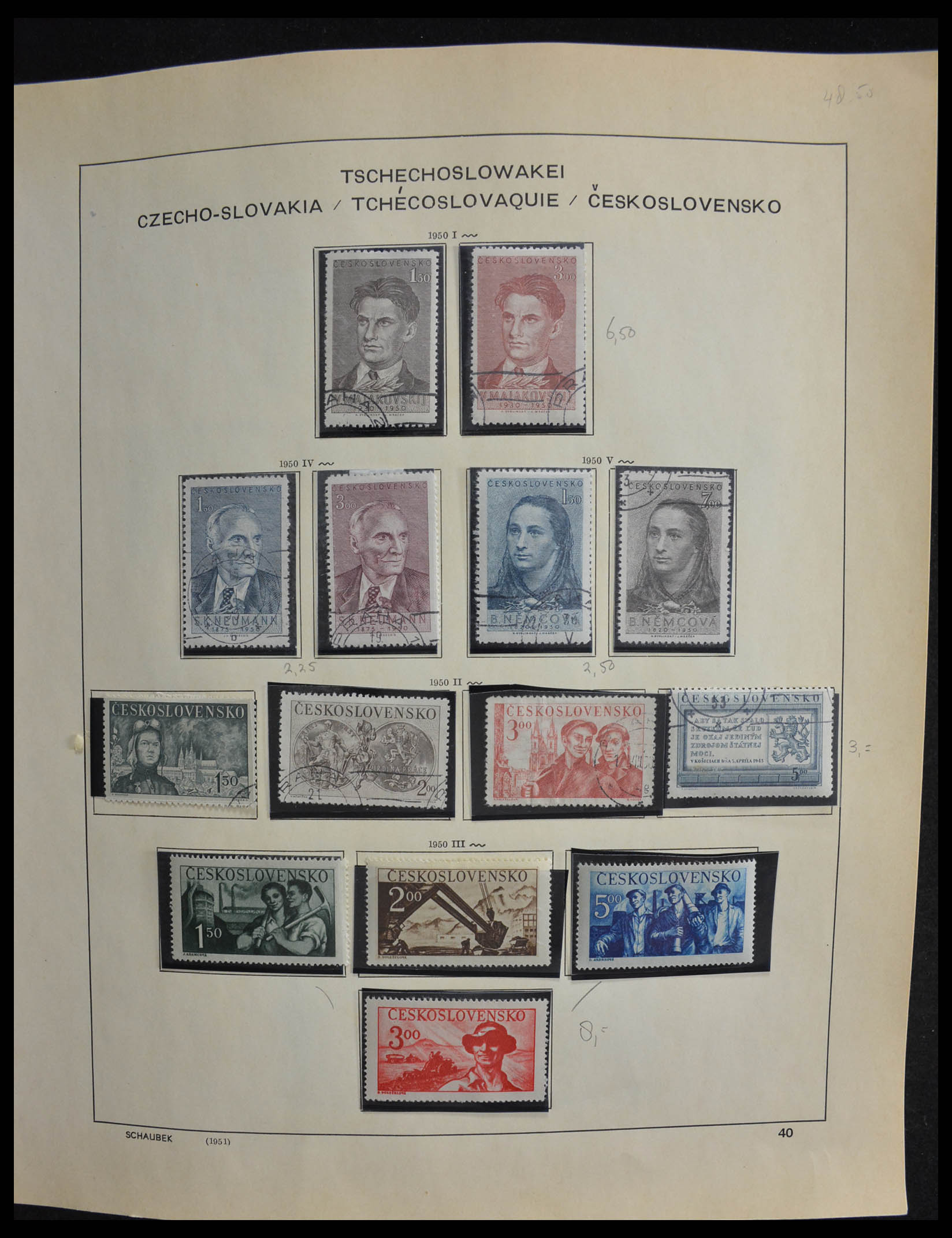 28305 069 - 28305 Tsjechoslowakije 1918-1992.