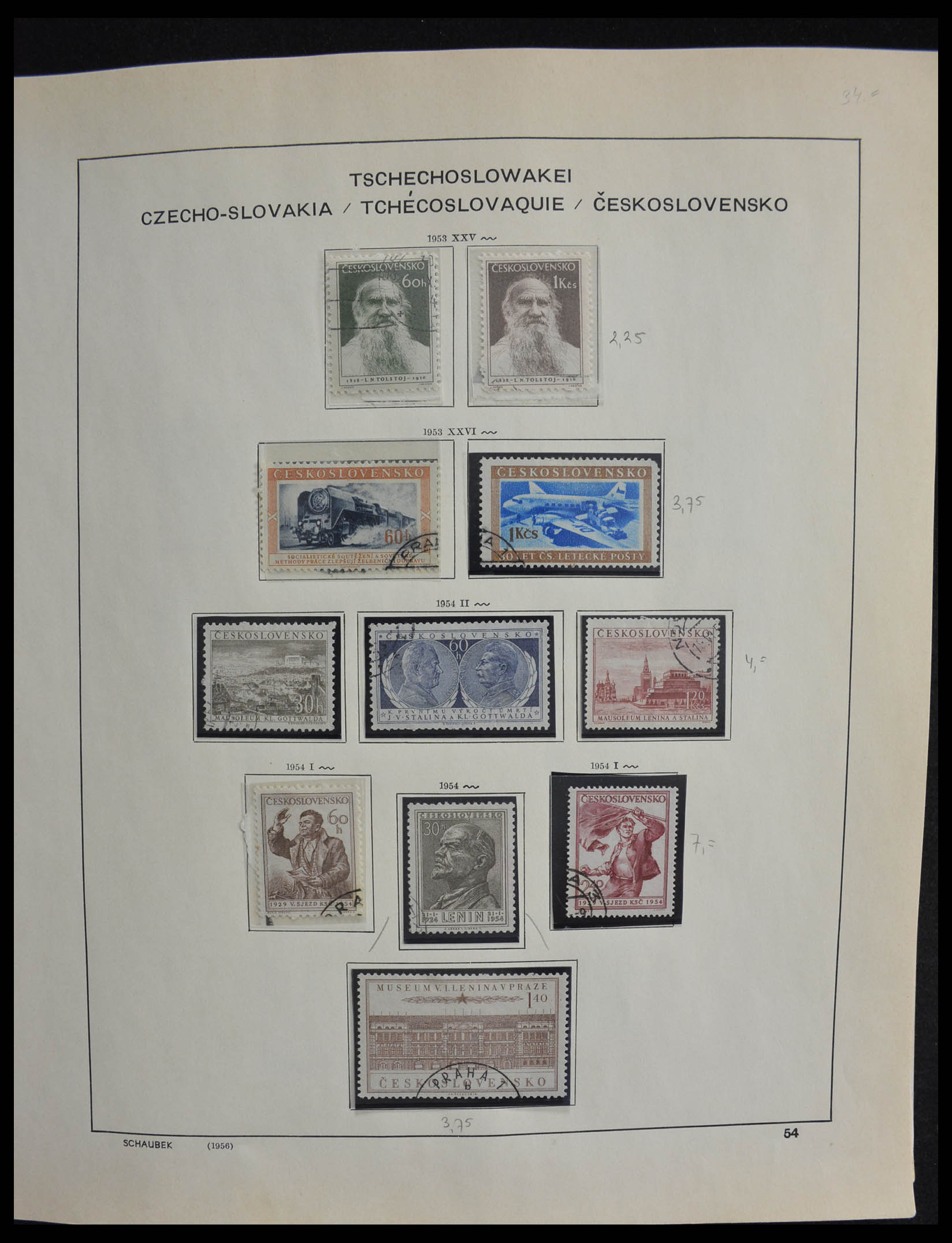 28305 085 - 28305 Tsjechoslowakije 1918-1992.