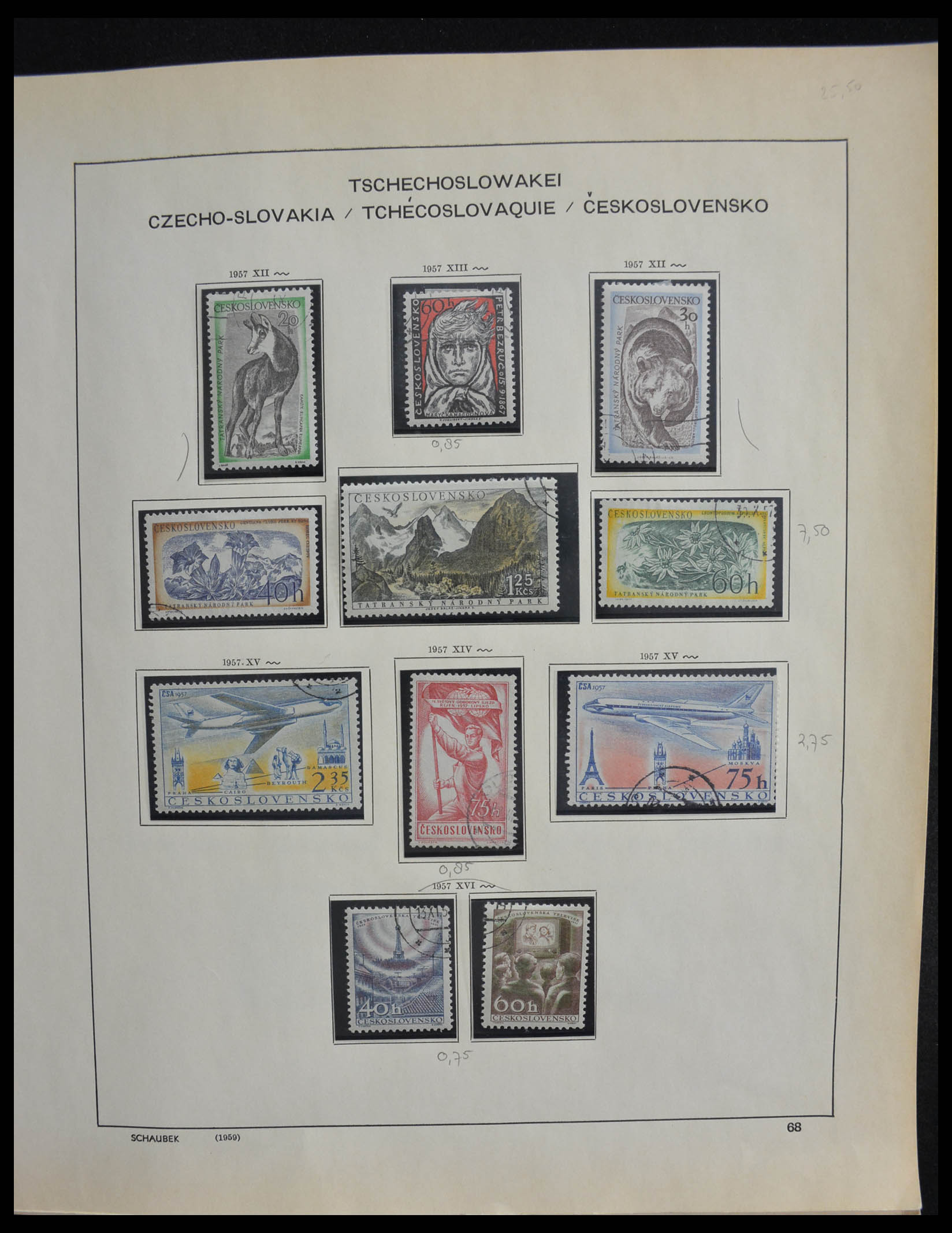 28305 100 - 28305 Tsjechoslowakije 1918-1992.