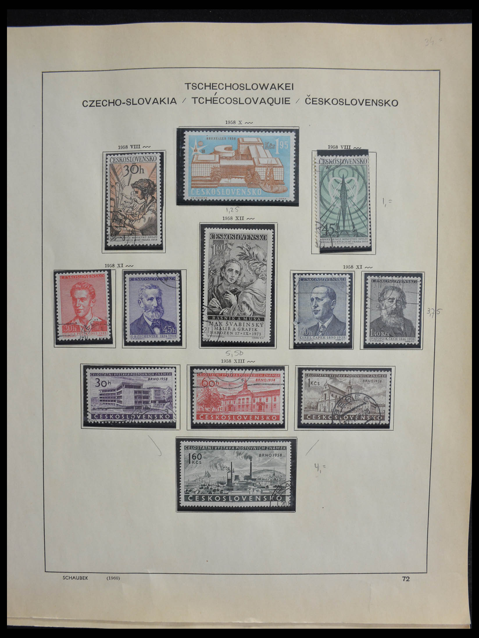 28305 105 - 28305 Tsjechoslowakije 1918-1992.