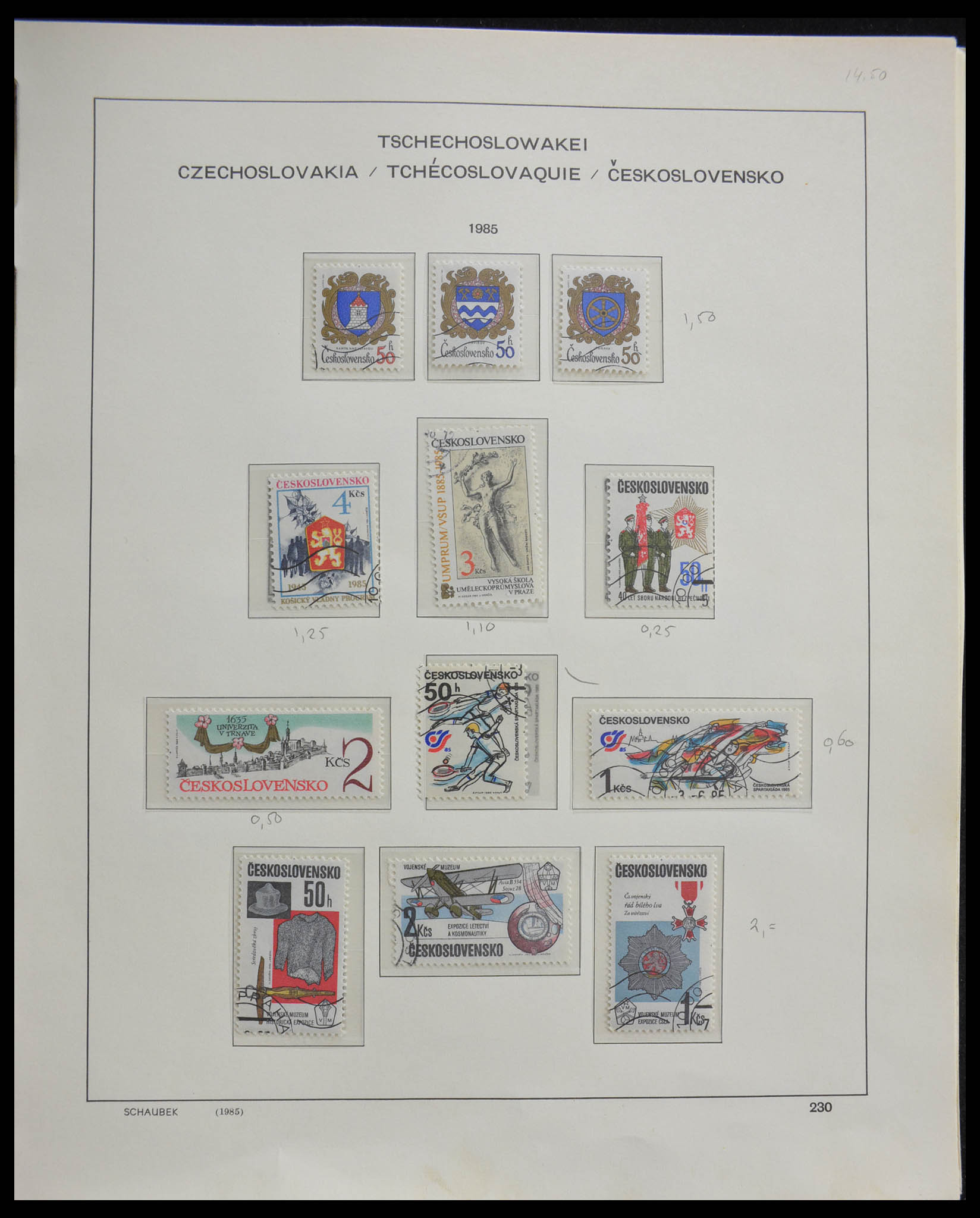 28305 302 - 28305 Czechoslovakia 1918-1992.
