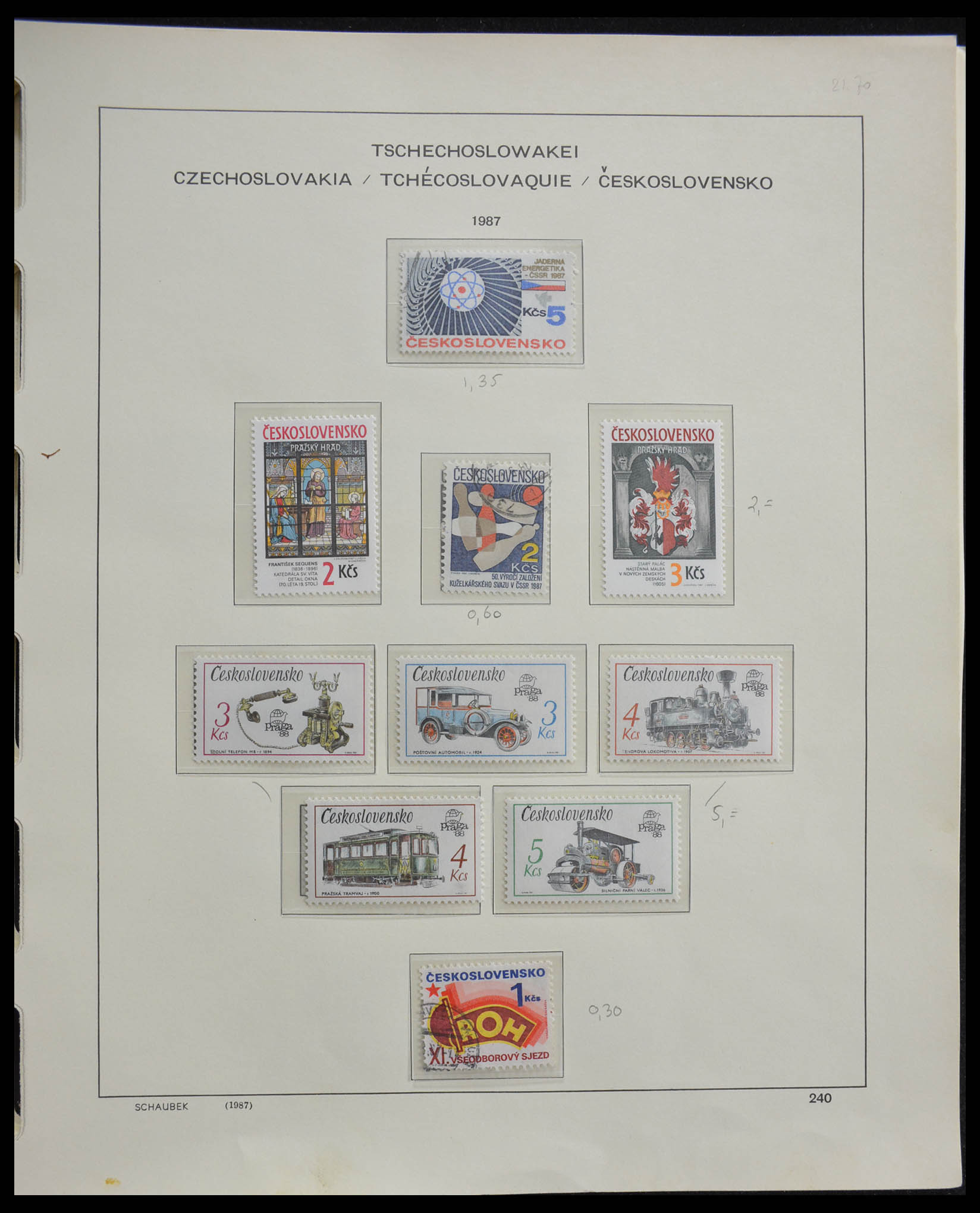 28305 314 - 28305 Tsjechoslowakije 1918-1992.