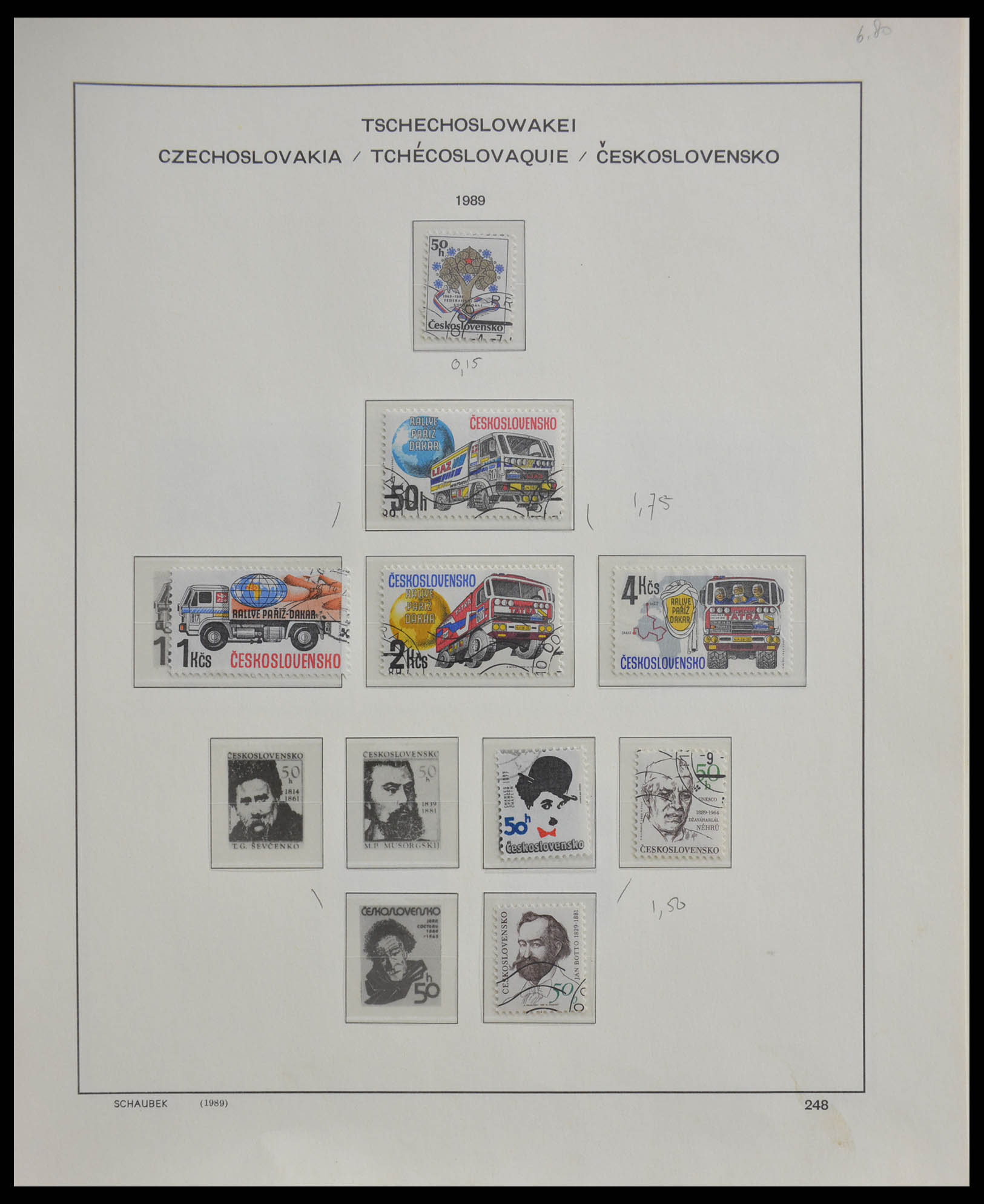 28305 328 - 28305 Tsjechoslowakije 1918-1992.
