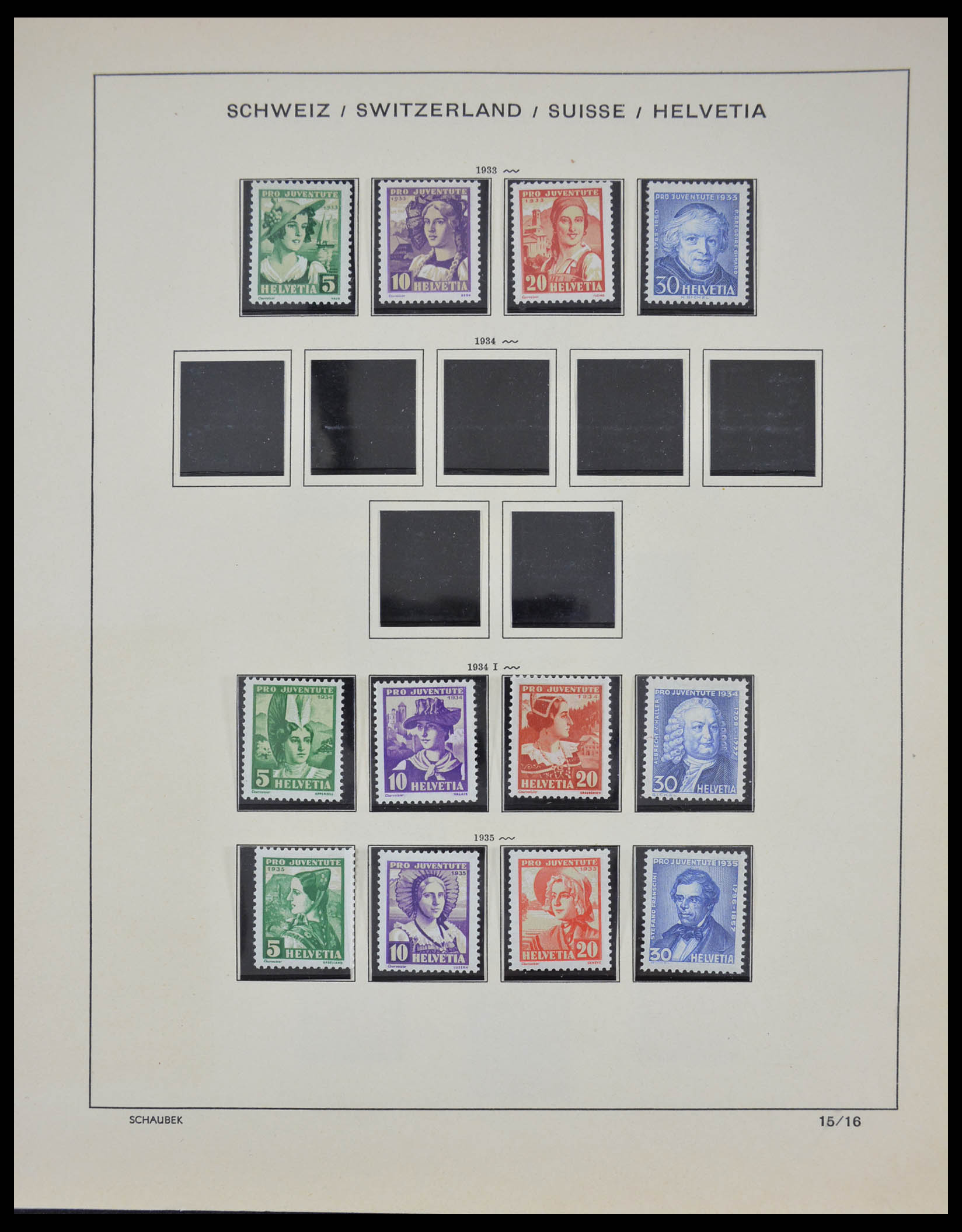 28316 012 - 28316 Switzerland 1862-1983.