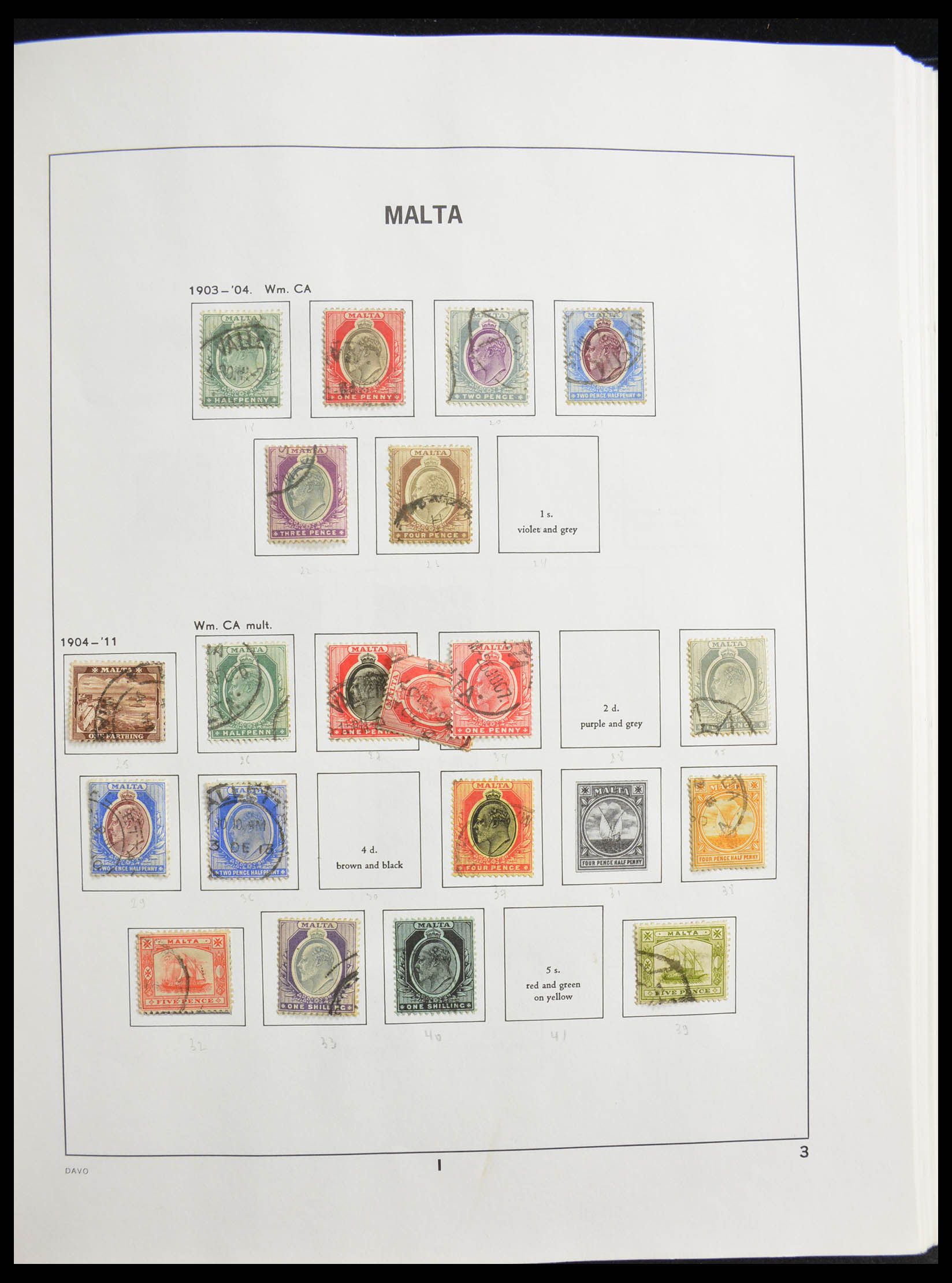 28321 003 - 28321 Malta 1882-1989.