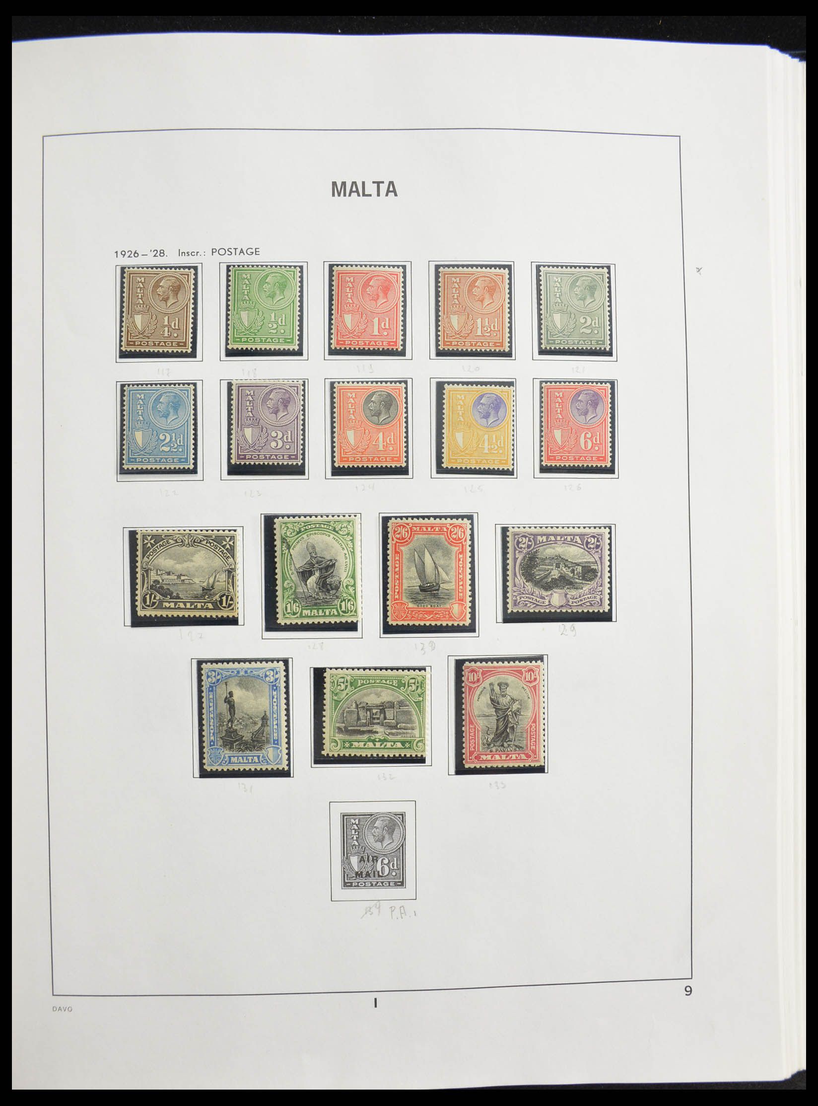 28321 009 - 28321 Malta 1882-1989.