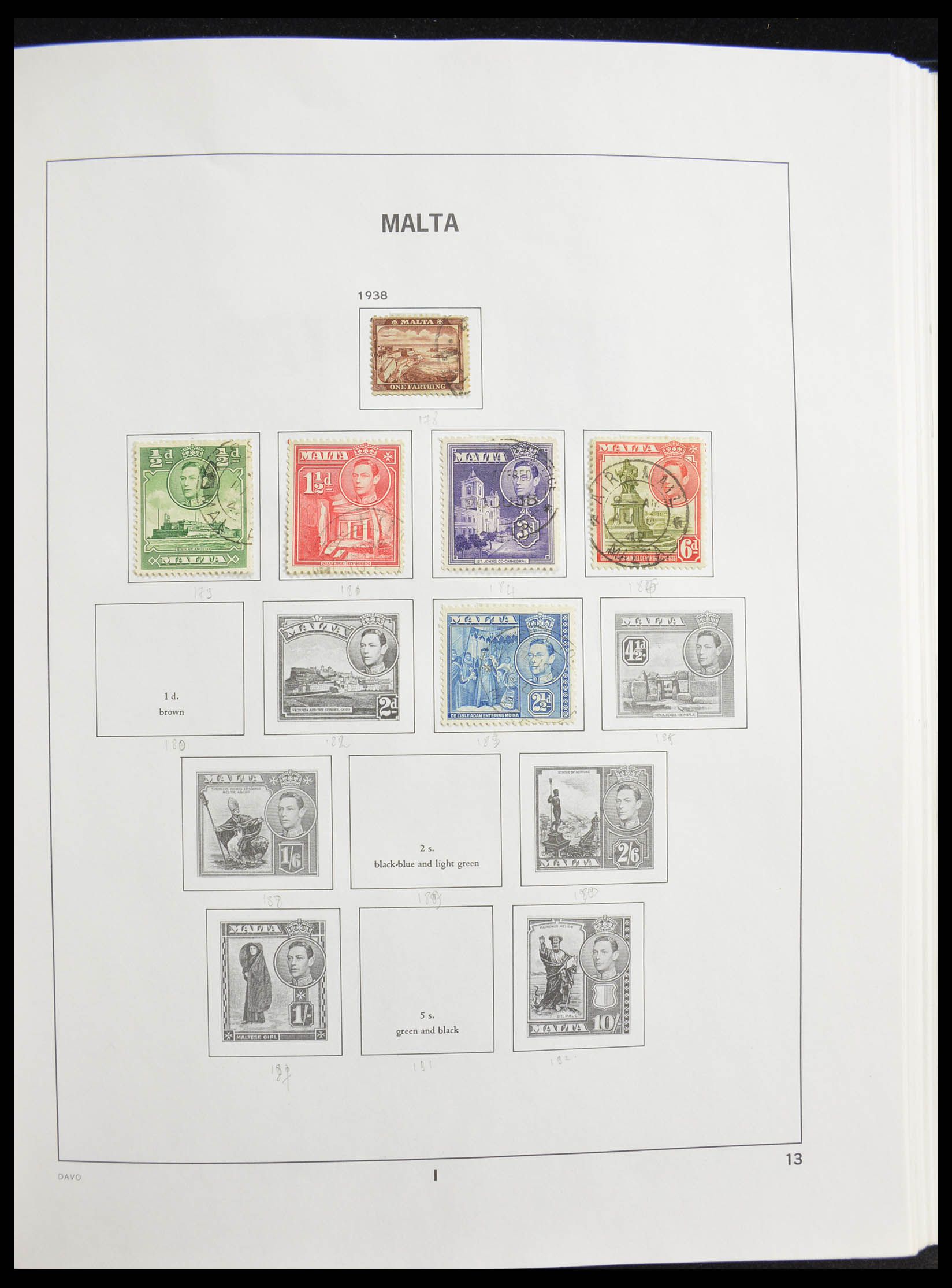 28321 013 - 28321 Malta 1882-1989.