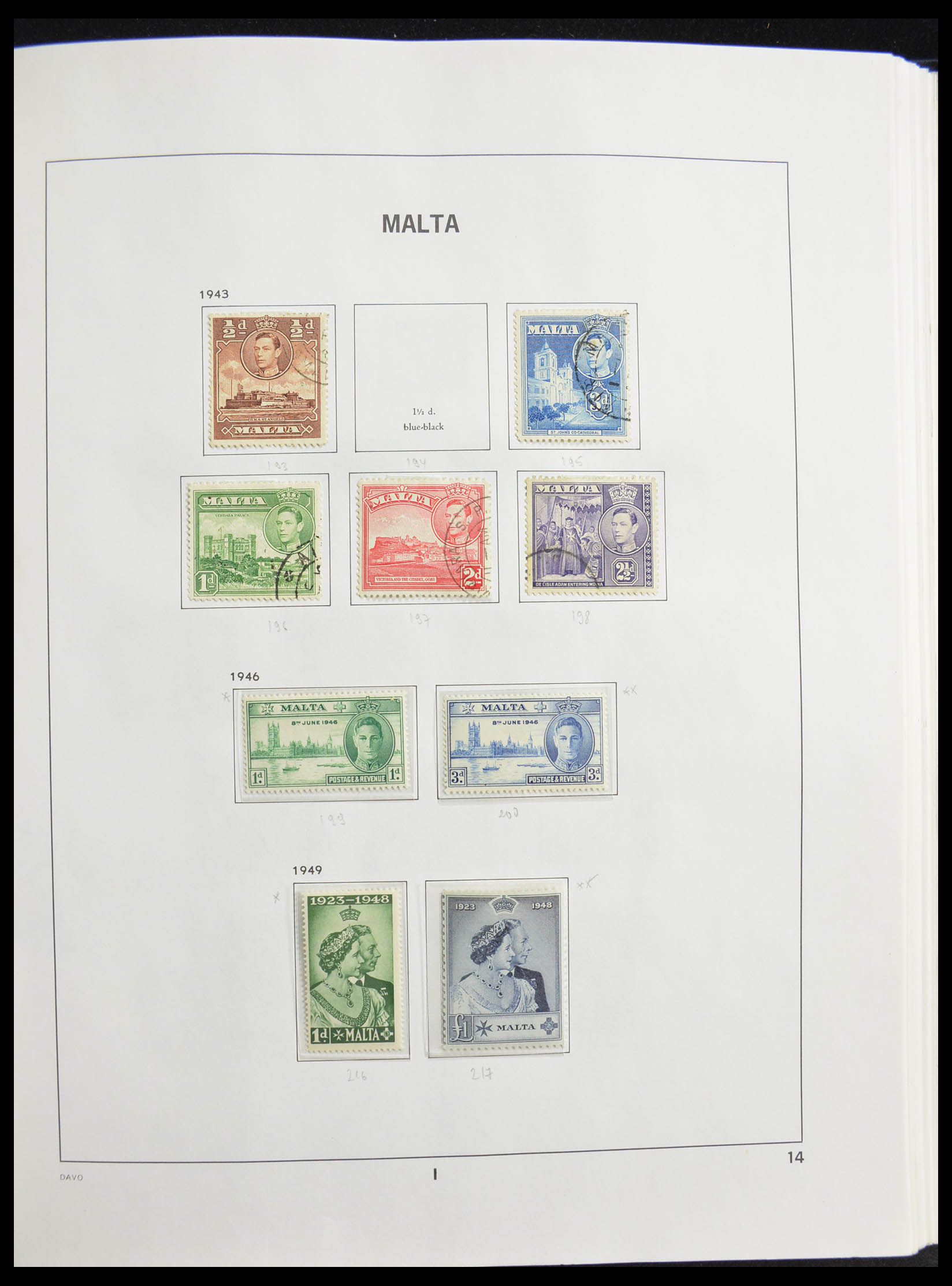 28321 014 - 28321 Malta 1882-1989.