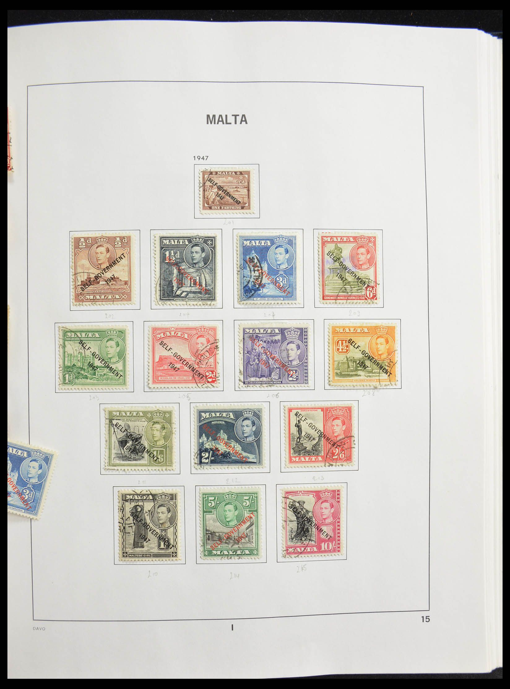 28321 015 - 28321 Malta 1882-1989.