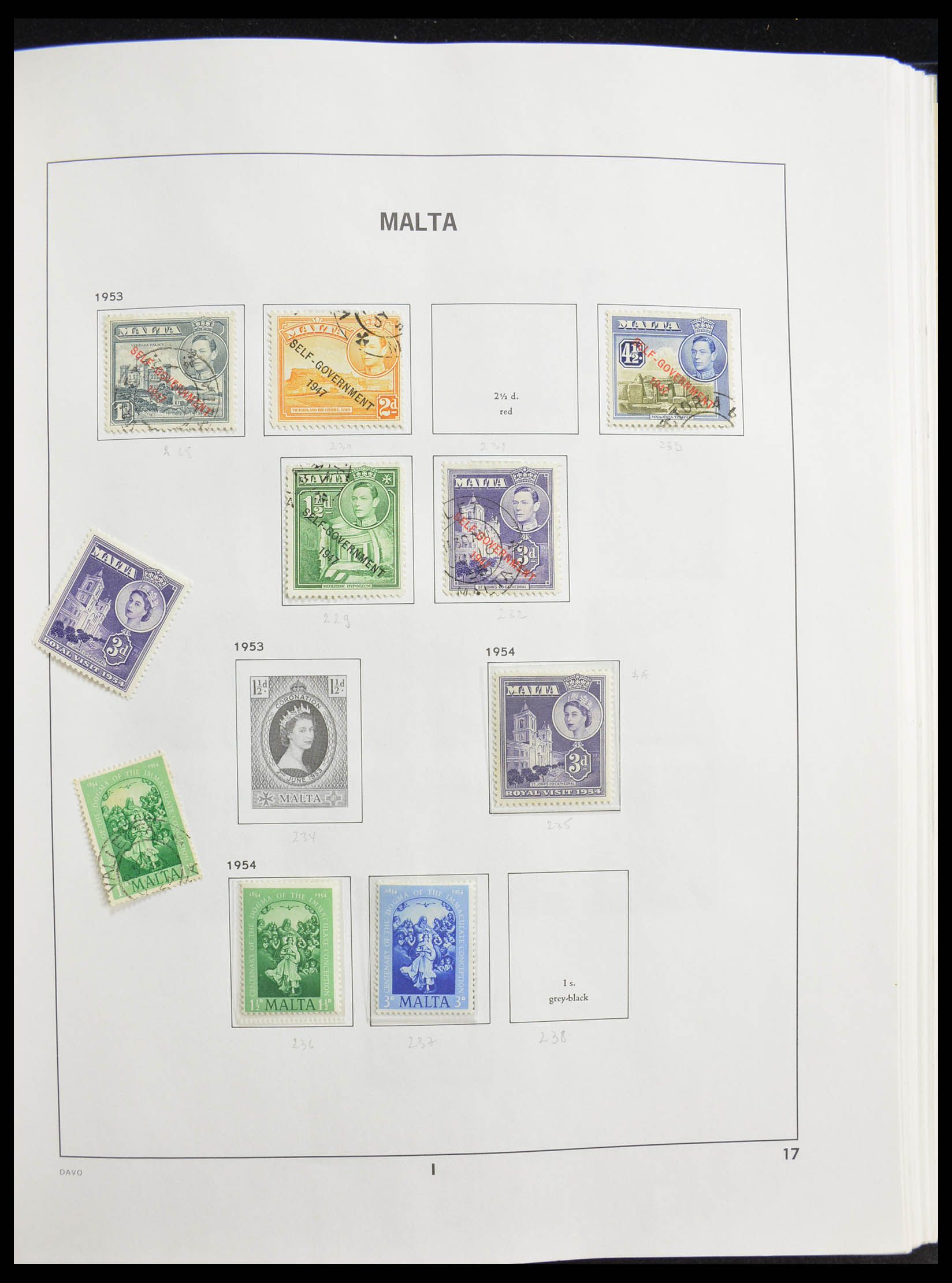 28321 017 - 28321 Malta 1882-1989.