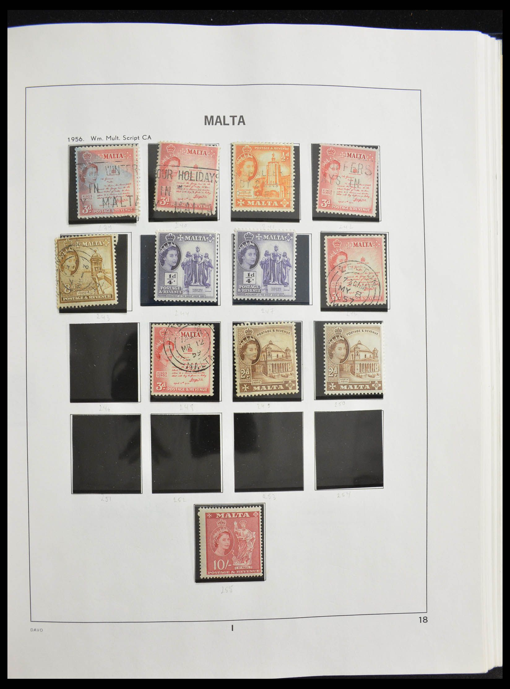 28321 018 - 28321 Malta 1882-1989.