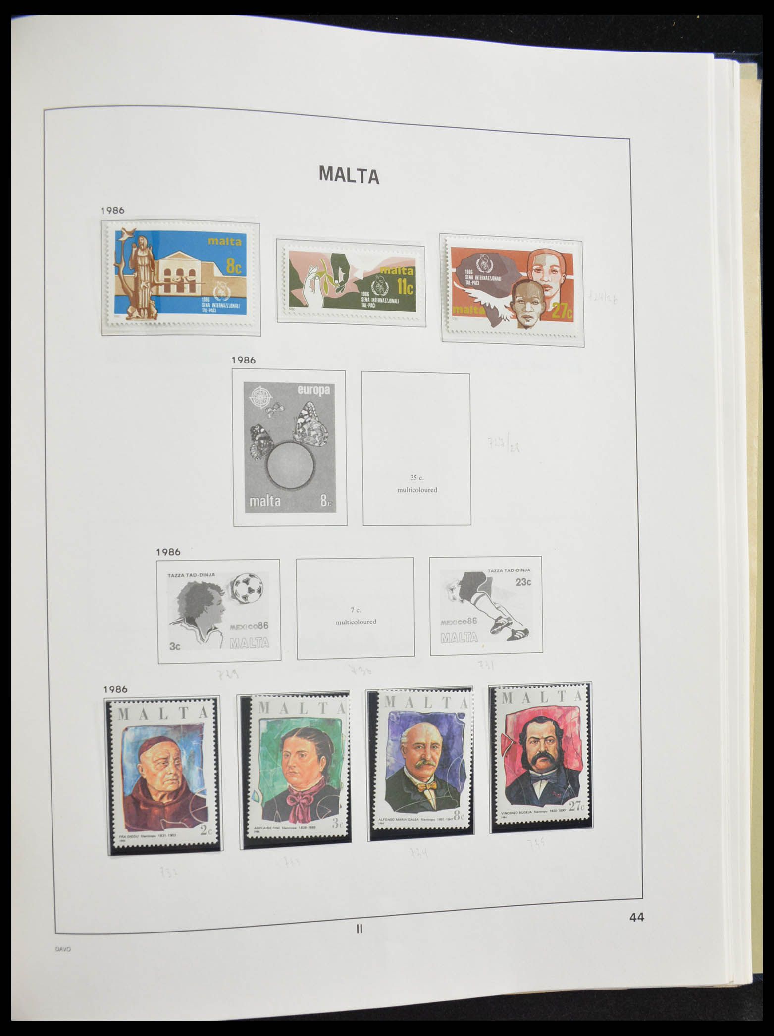 28321 059 - 28321 Malta 1882-1989.