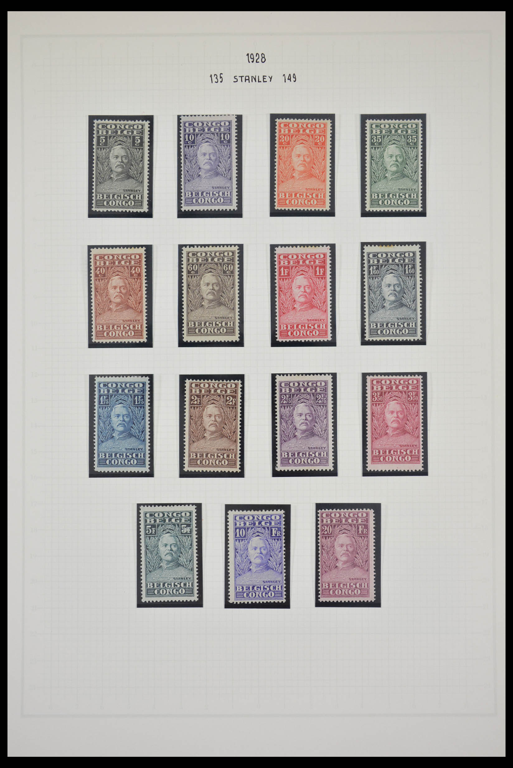 28328 017 - 28328 Belgisch Congo 1886-1971.