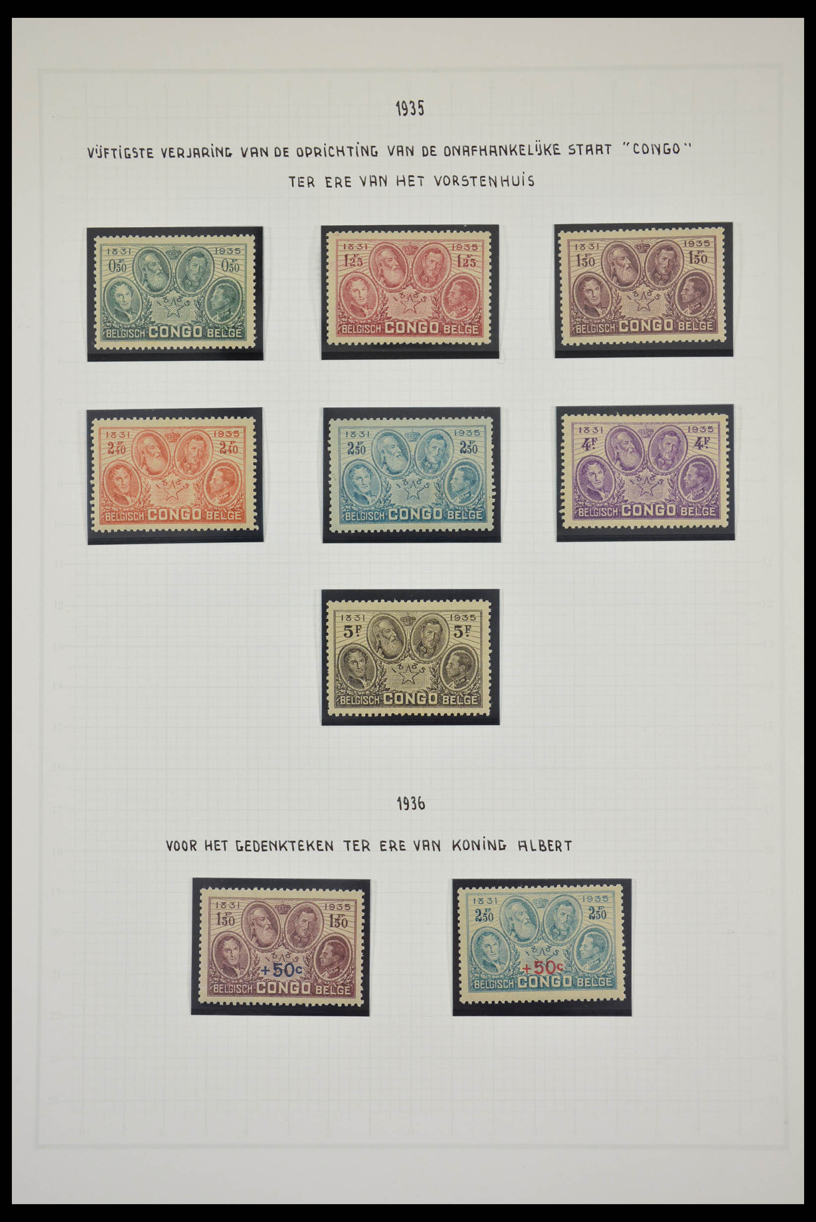 28328 022 - 28328 Belgisch Congo 1886-1971.