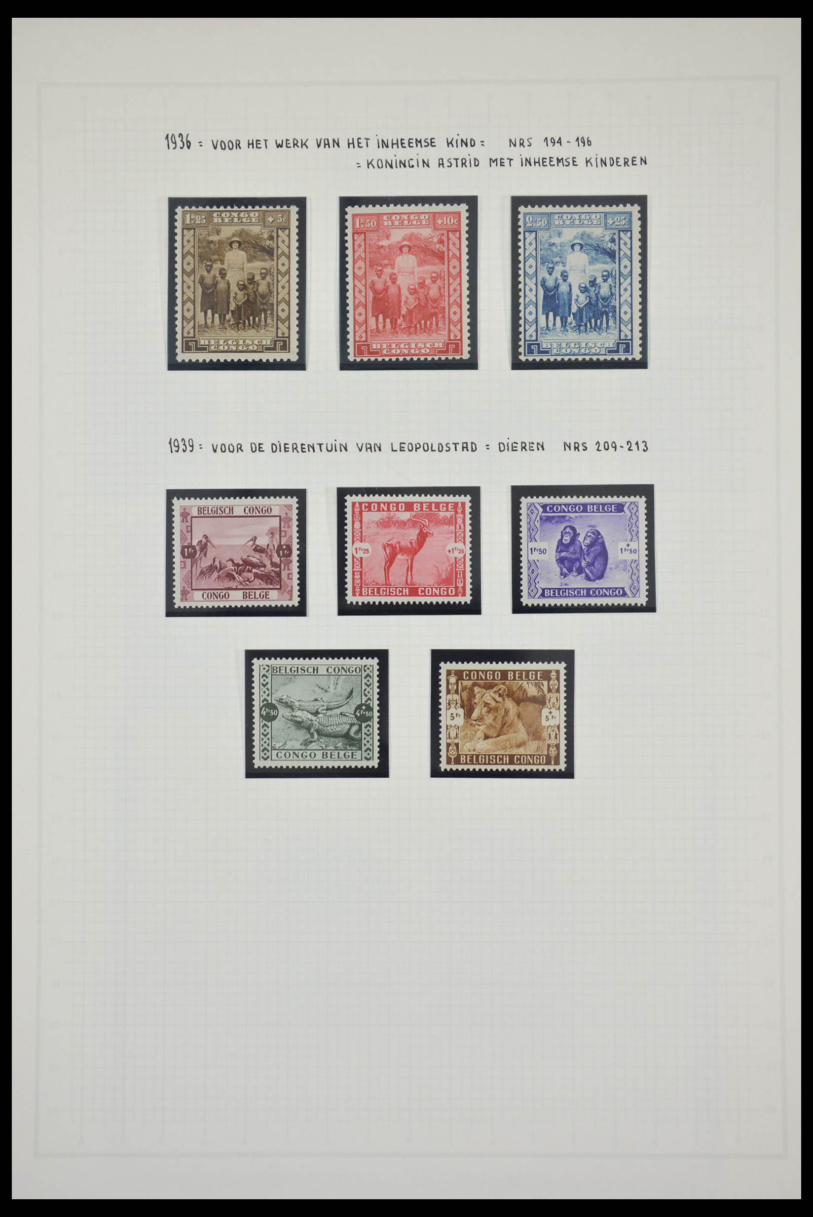 28328 023 - 28328 Belgisch Congo 1886-1971.