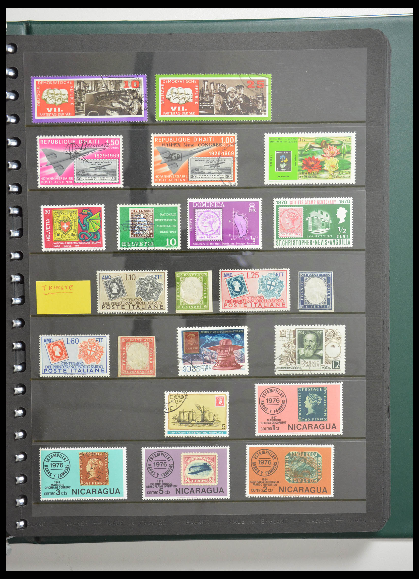 28337 012 - 28337 Stamp on stamp 1840-2001.