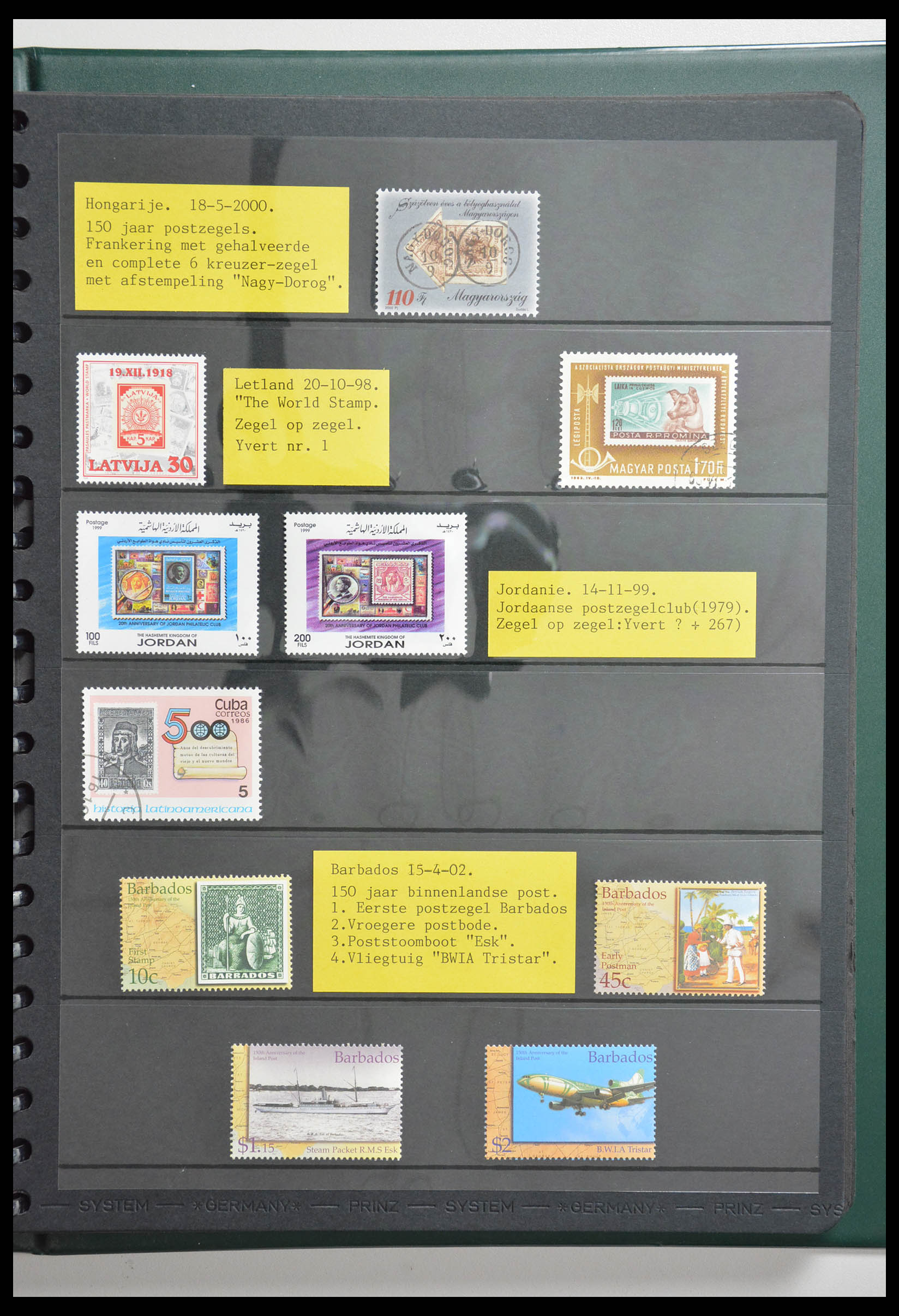 28337 022 - 28337 Stamp on stamp 1840-2001.
