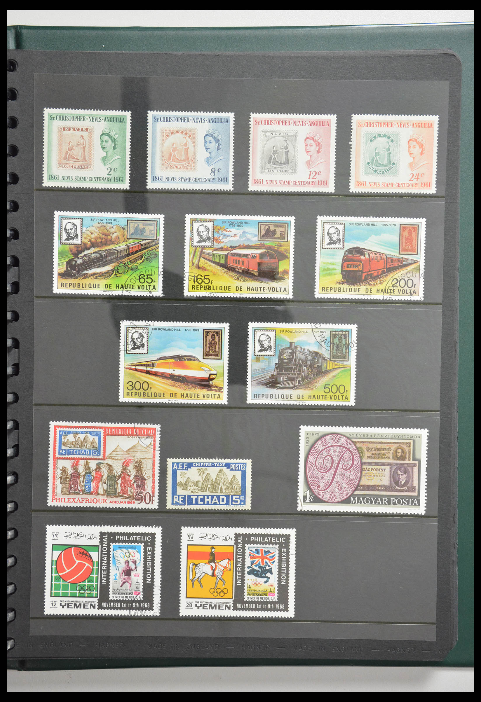 28337 028 - 28337 Stamp on stamp 1840-2001.