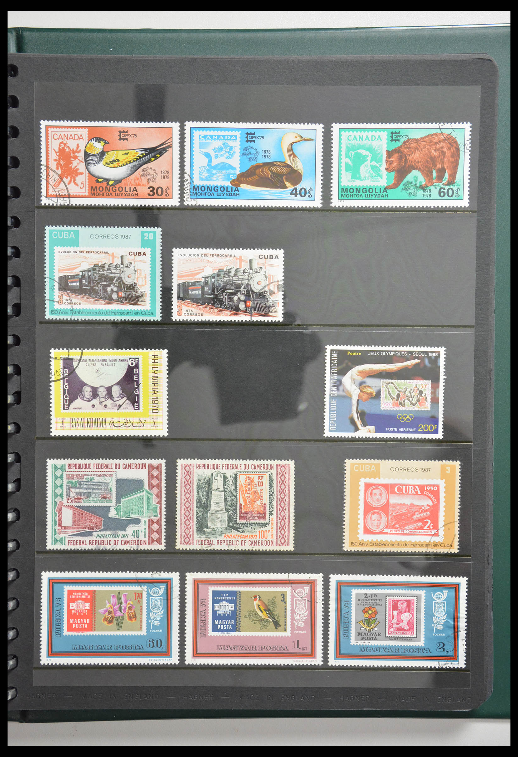 28337 029 - 28337 Stamp on stamp 1840-2001.