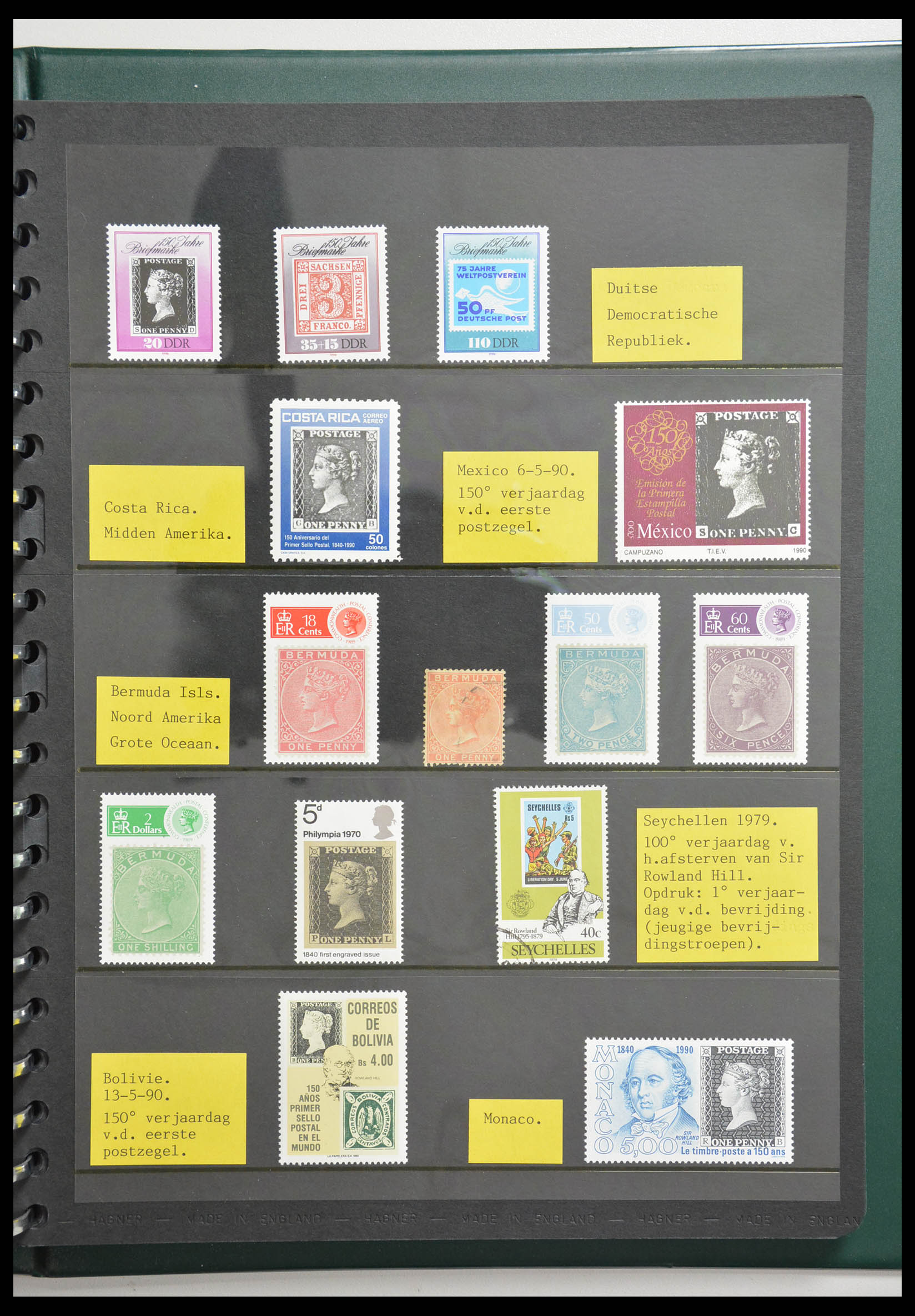 28337 039 - 28337 Stamp on stamp 1840-2001.