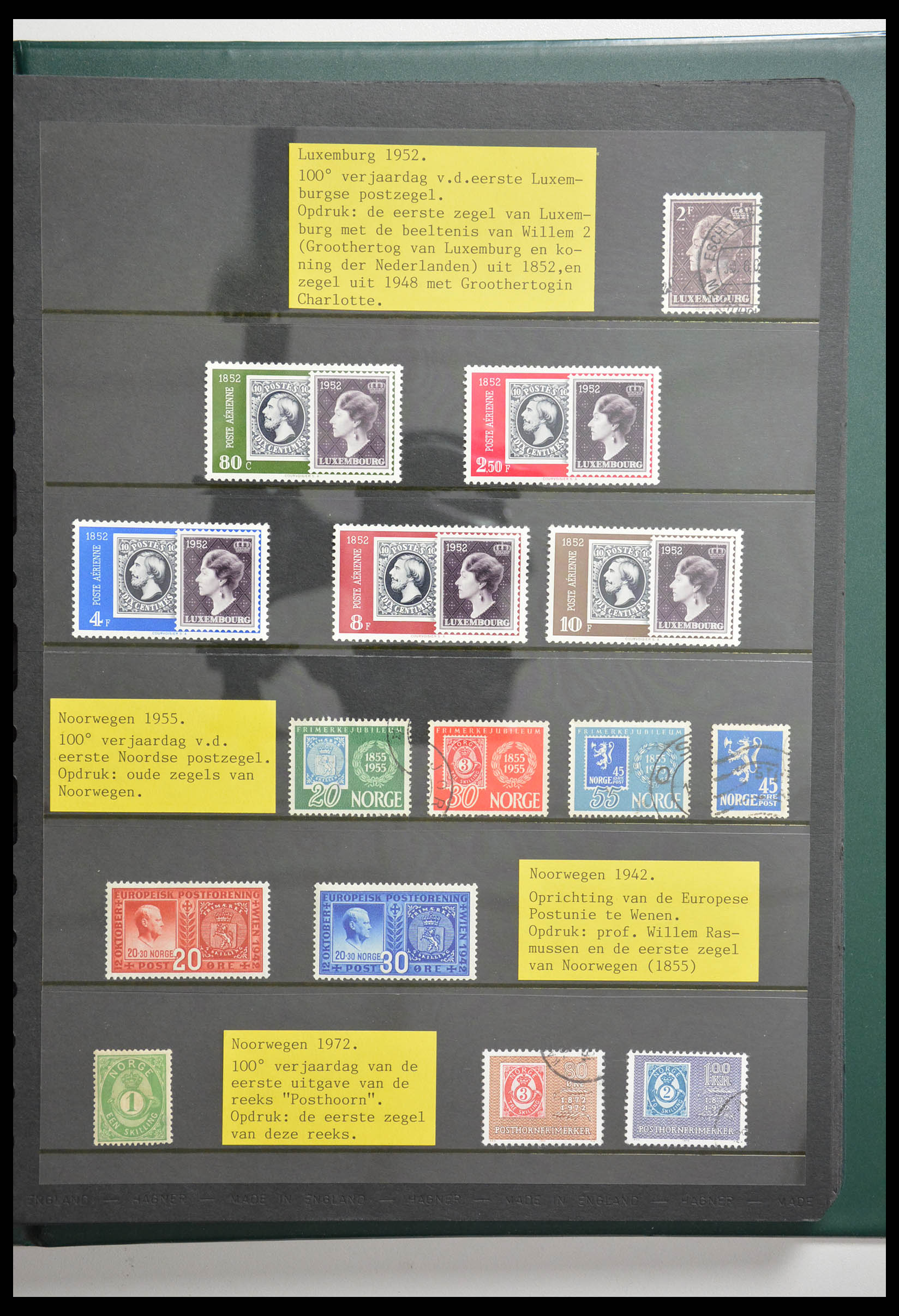 28337 058 - 28337 Stamp on stamp 1840-2001.