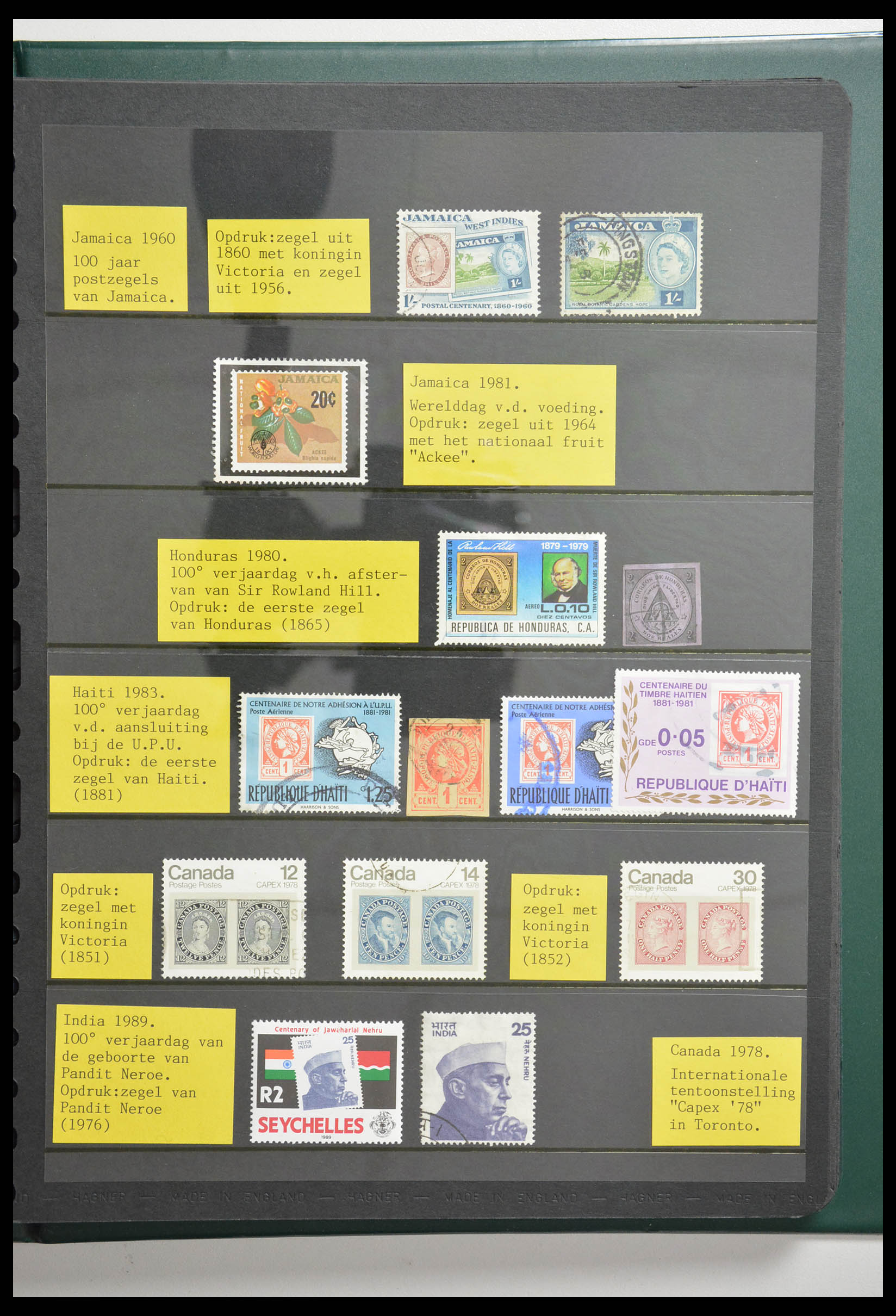 28337 060 - 28337 Stamp on stamp 1840-2001.