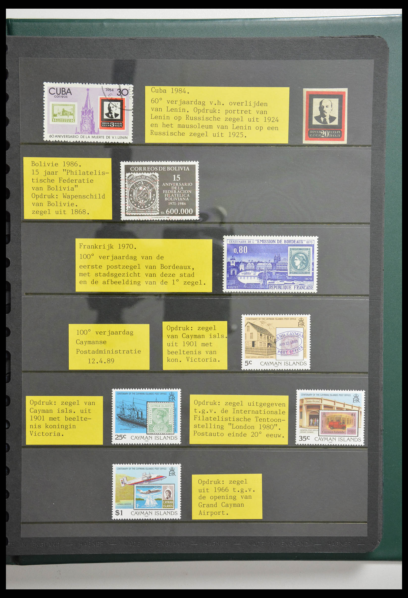 28337 061 - 28337 Stamp on stamp 1840-2001.