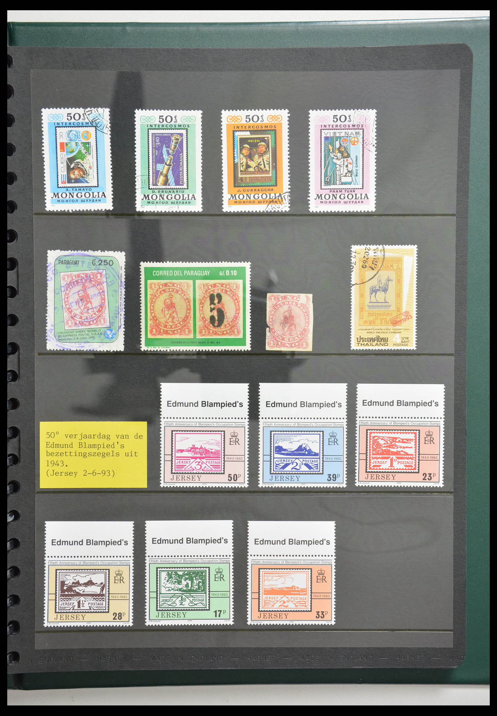 28337 071 - 28337 Stamp on stamp 1840-2001.