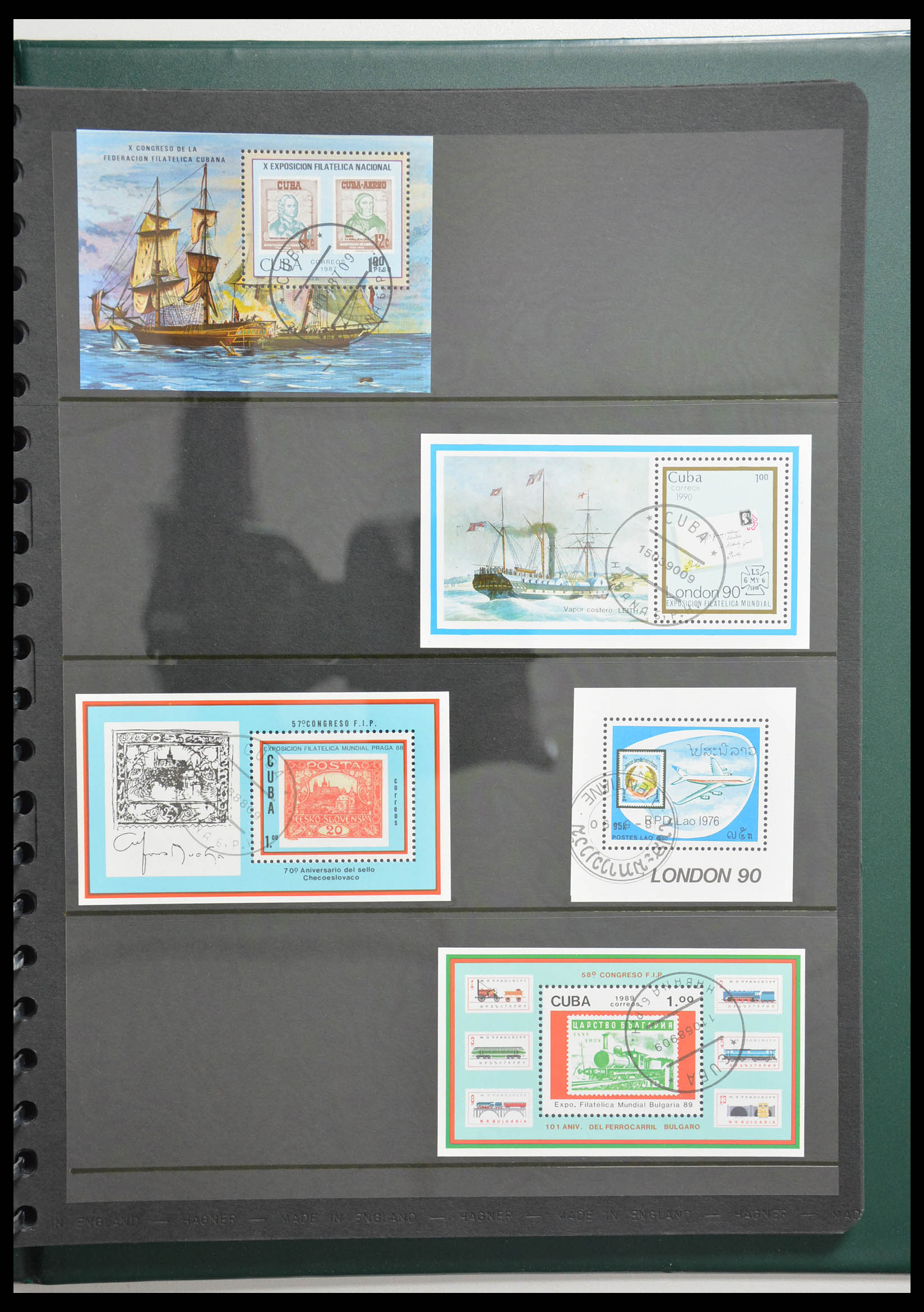 28337 078 - 28337 Stamp on stamp 1840-2001.