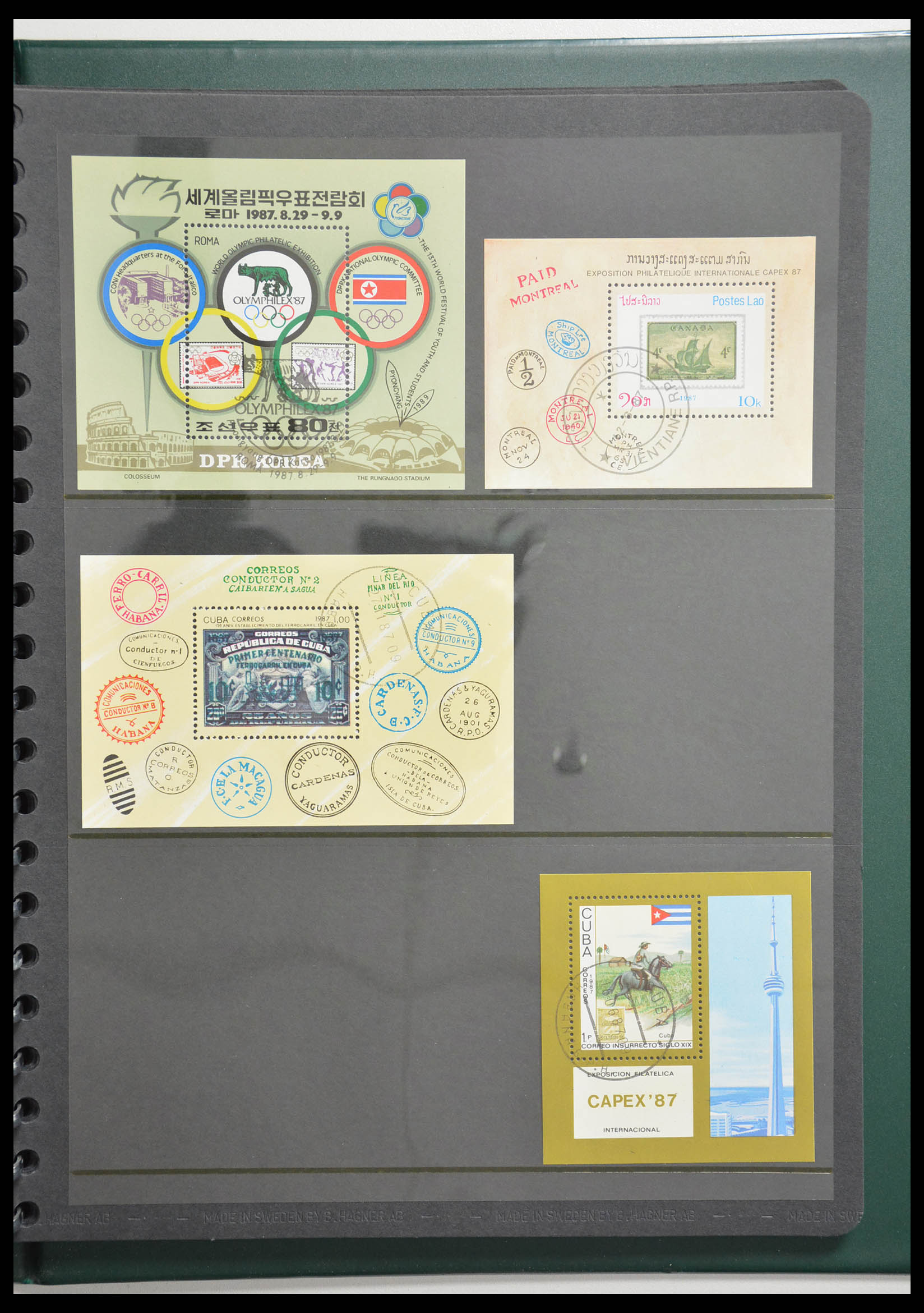 28337 081 - 28337 Stamp on stamp 1840-2001.