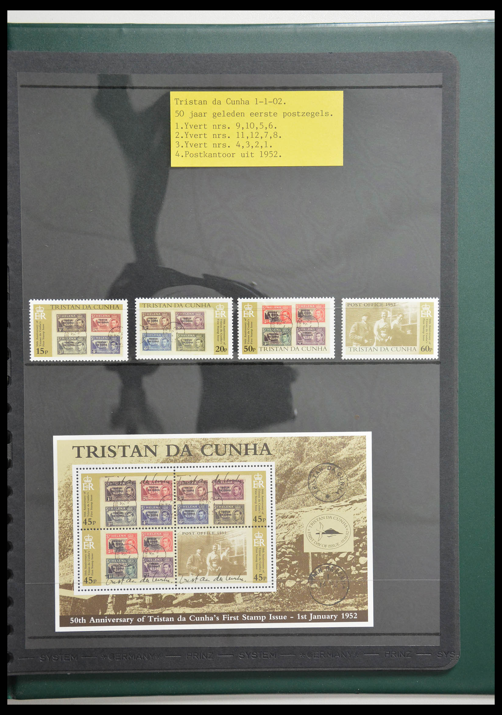 28337 085 - 28337 Stamp on stamp 1840-2001.