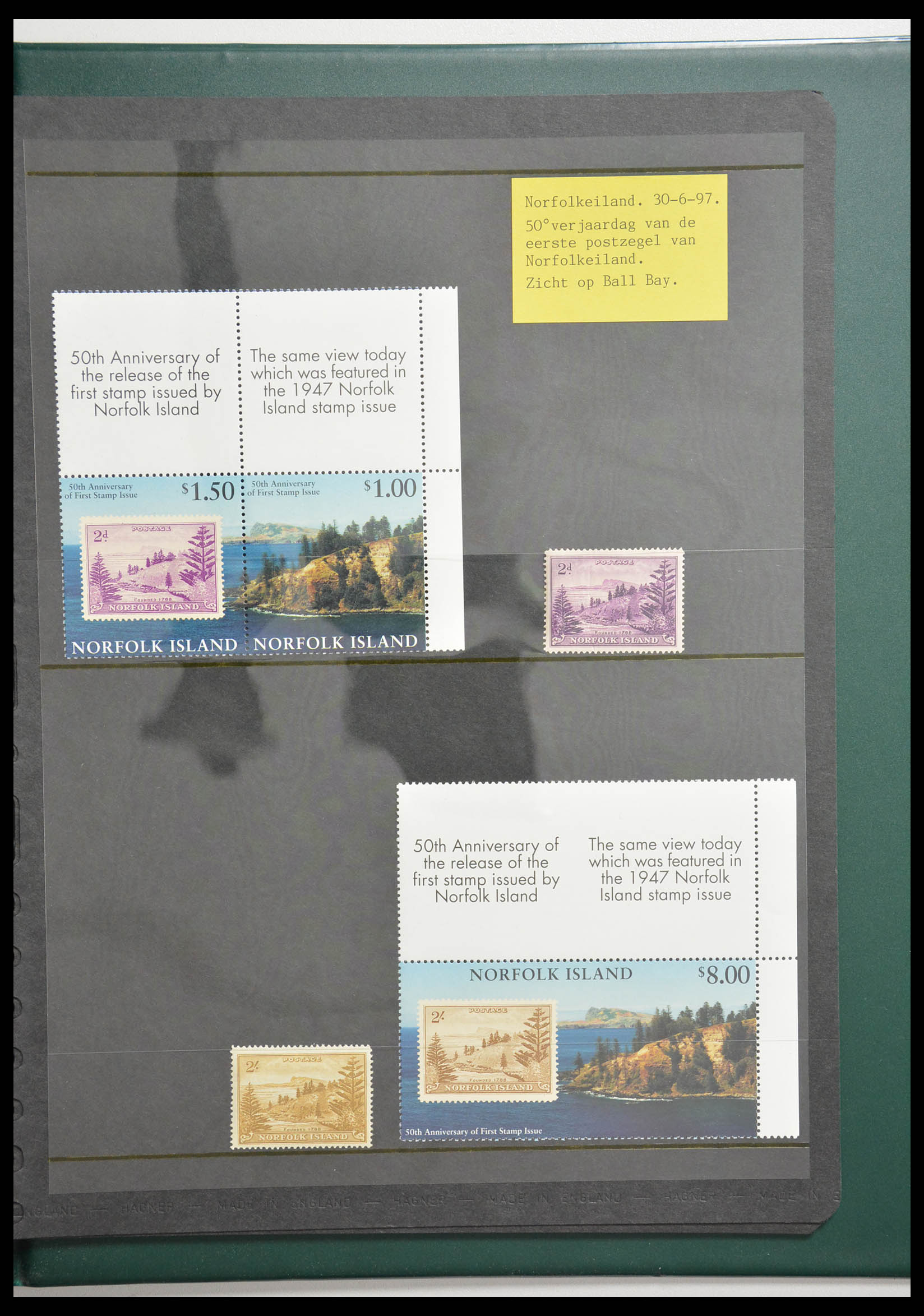 28337 089 - 28337 Stamp on stamp 1840-2001.