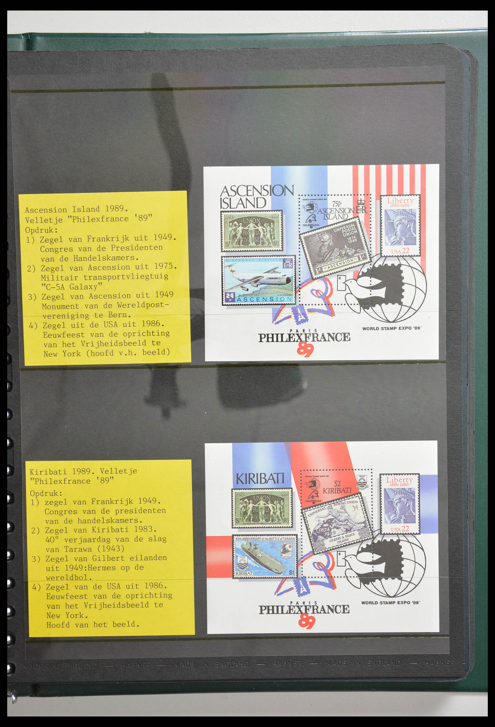 28337 096 - 28337 Stamp on stamp 1840-2001.