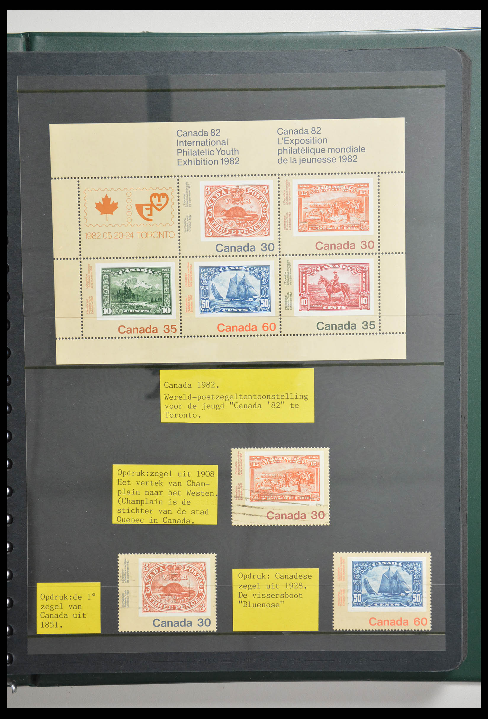 28337 097 - 28337 Stamp on stamp 1840-2001.