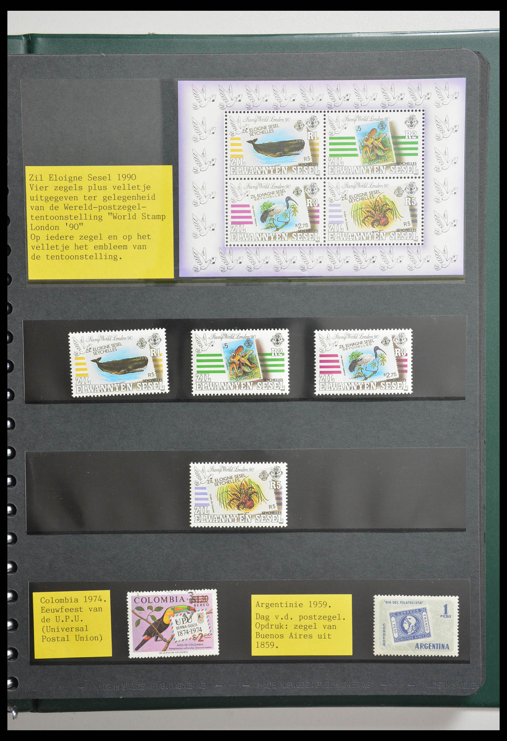 28337 098 - 28337 Postzegel op postzegel 1840-2001.