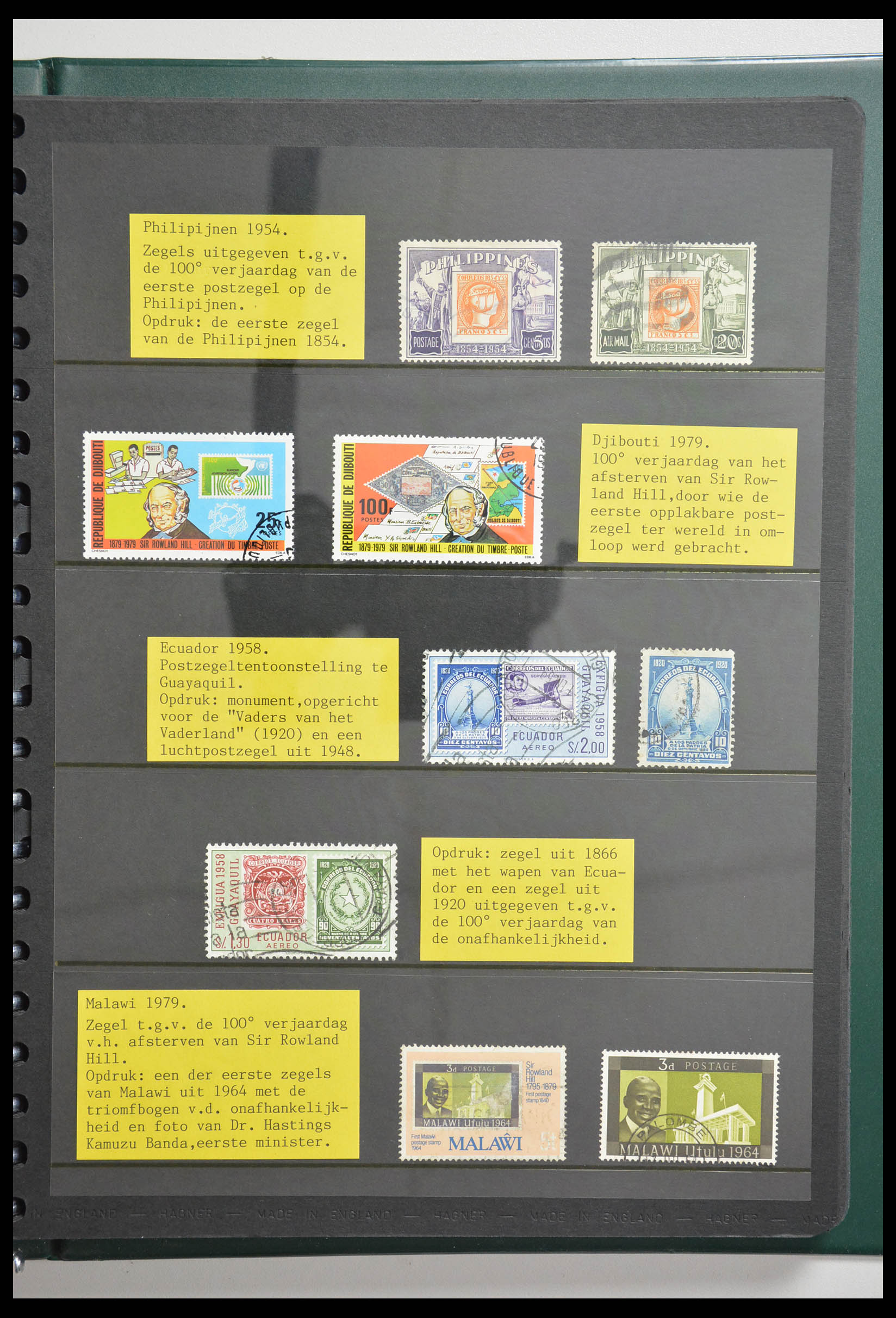 28337 104 - 28337 Postzegel op postzegel 1840-2001.