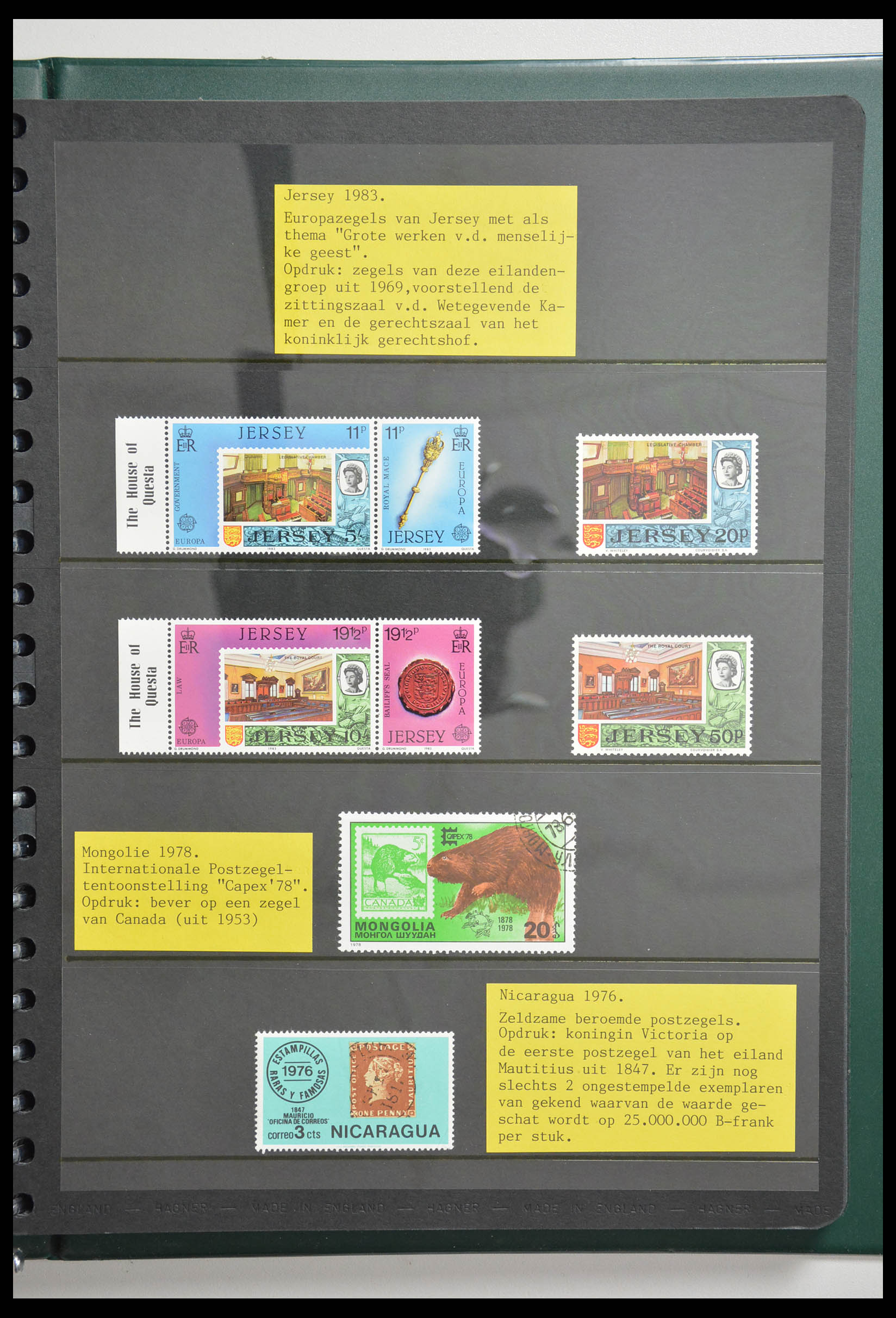 28337 108 - 28337 Postzegel op postzegel 1840-2001.