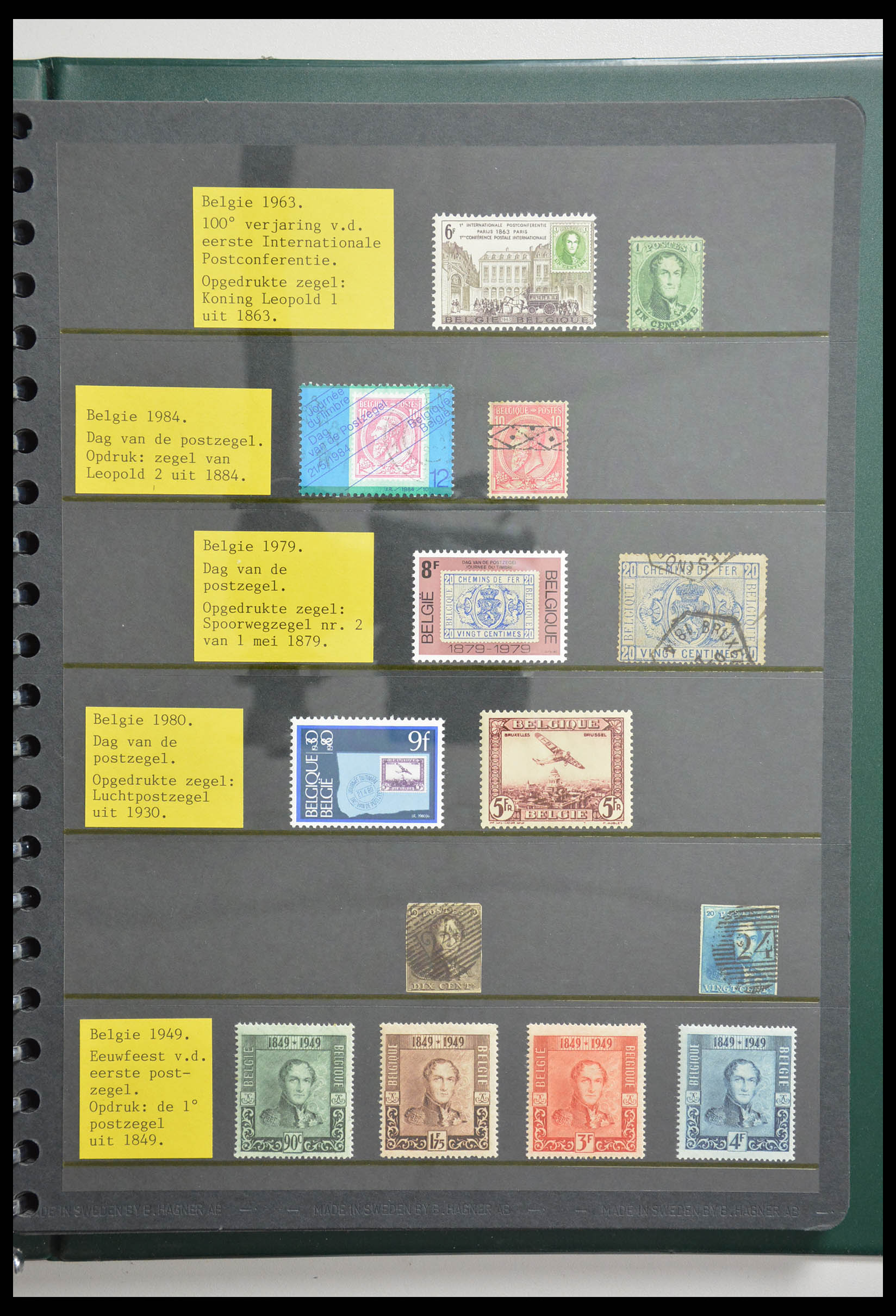 28337 109 - 28337 Postzegel op postzegel 1840-2001.