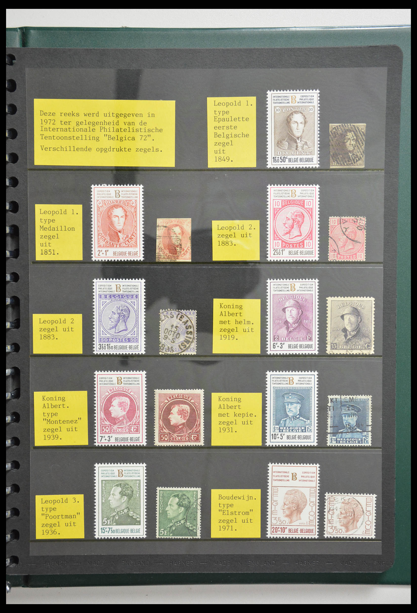 28337 111 - 28337 Postzegel op postzegel 1840-2001.