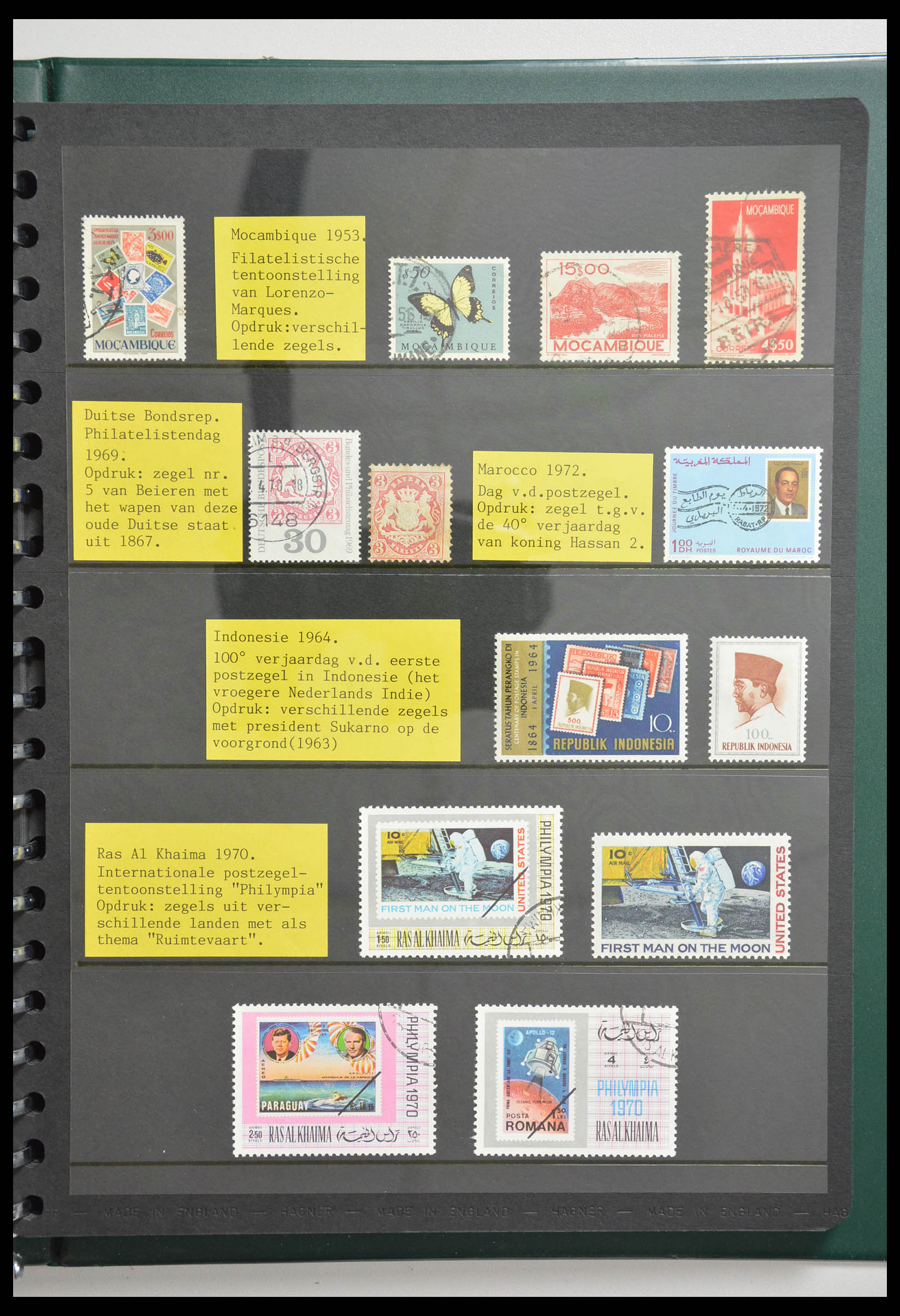 28337 113 - 28337 Postzegel op postzegel 1840-2001.