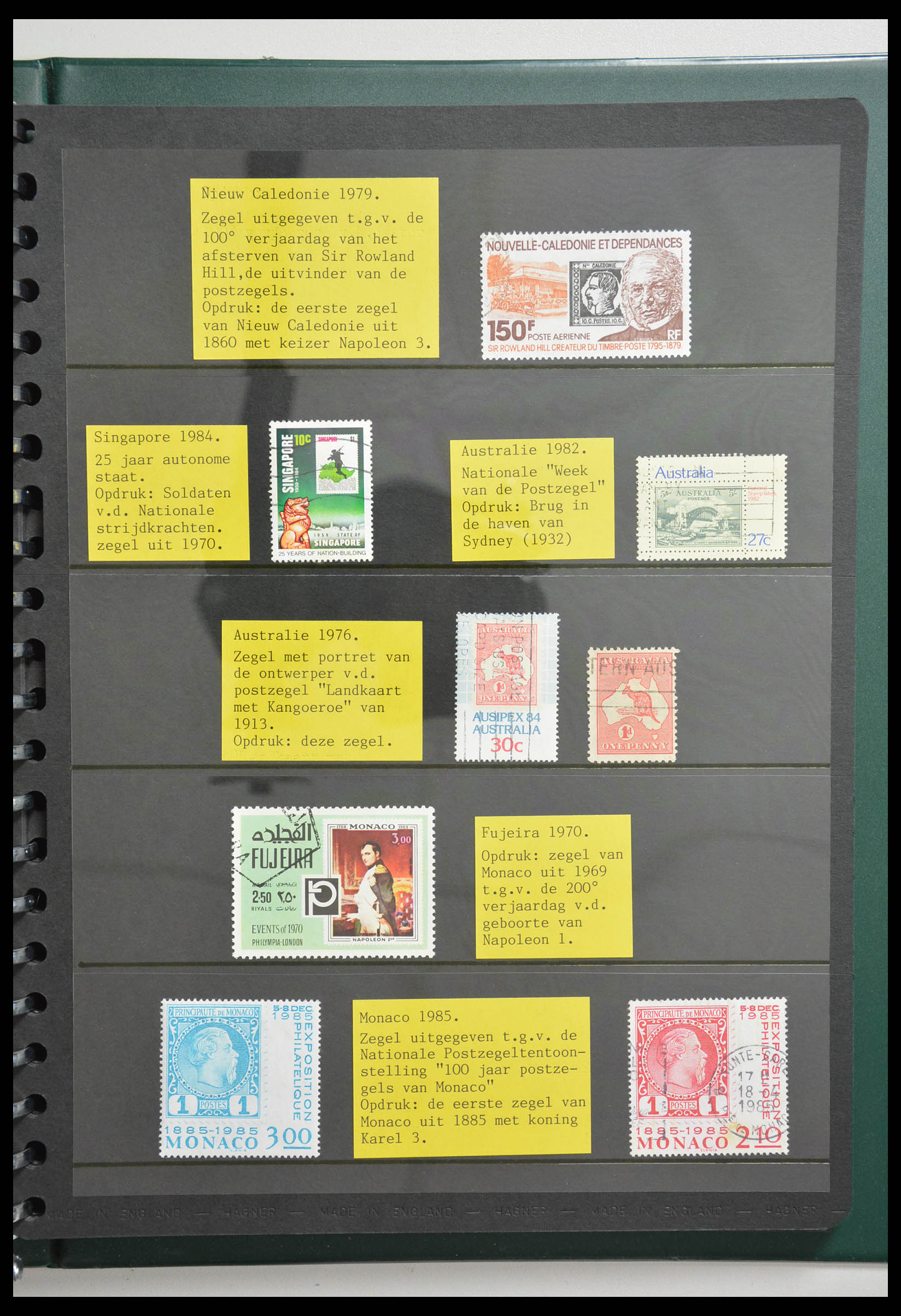 28337 116 - 28337 Postzegel op postzegel 1840-2001.