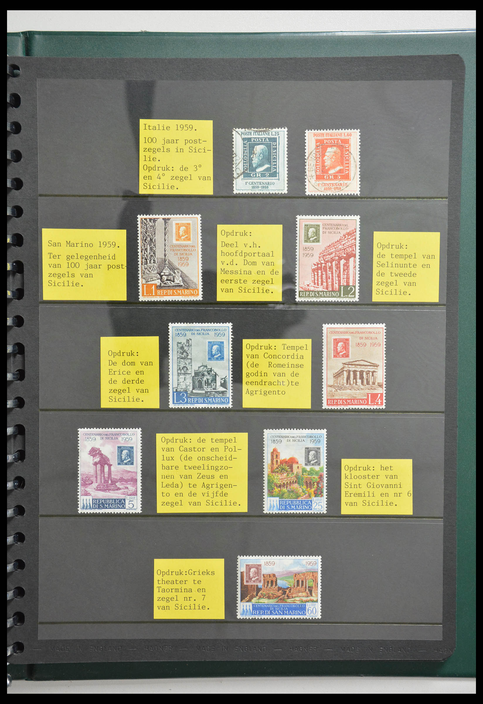 28337 119 - 28337 Postzegel op postzegel 1840-2001.