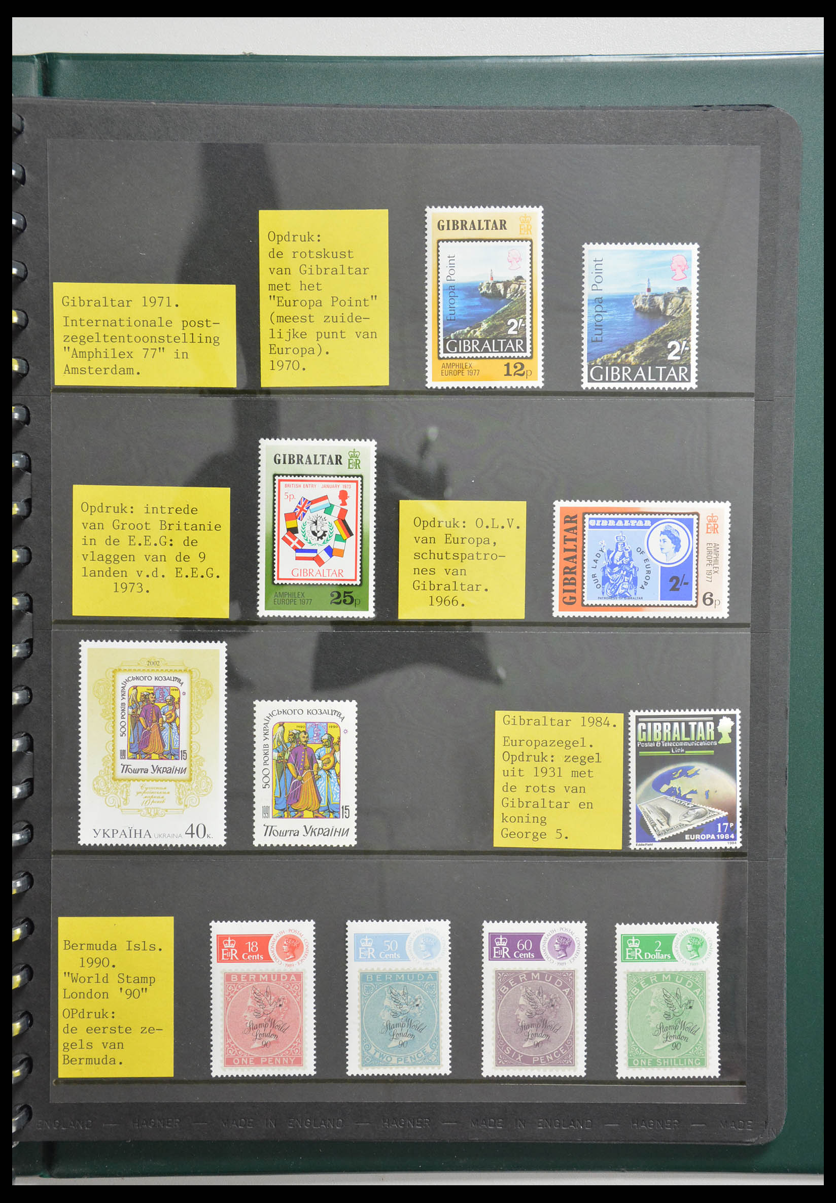 28337 125 - 28337 Postzegel op postzegel 1840-2001.