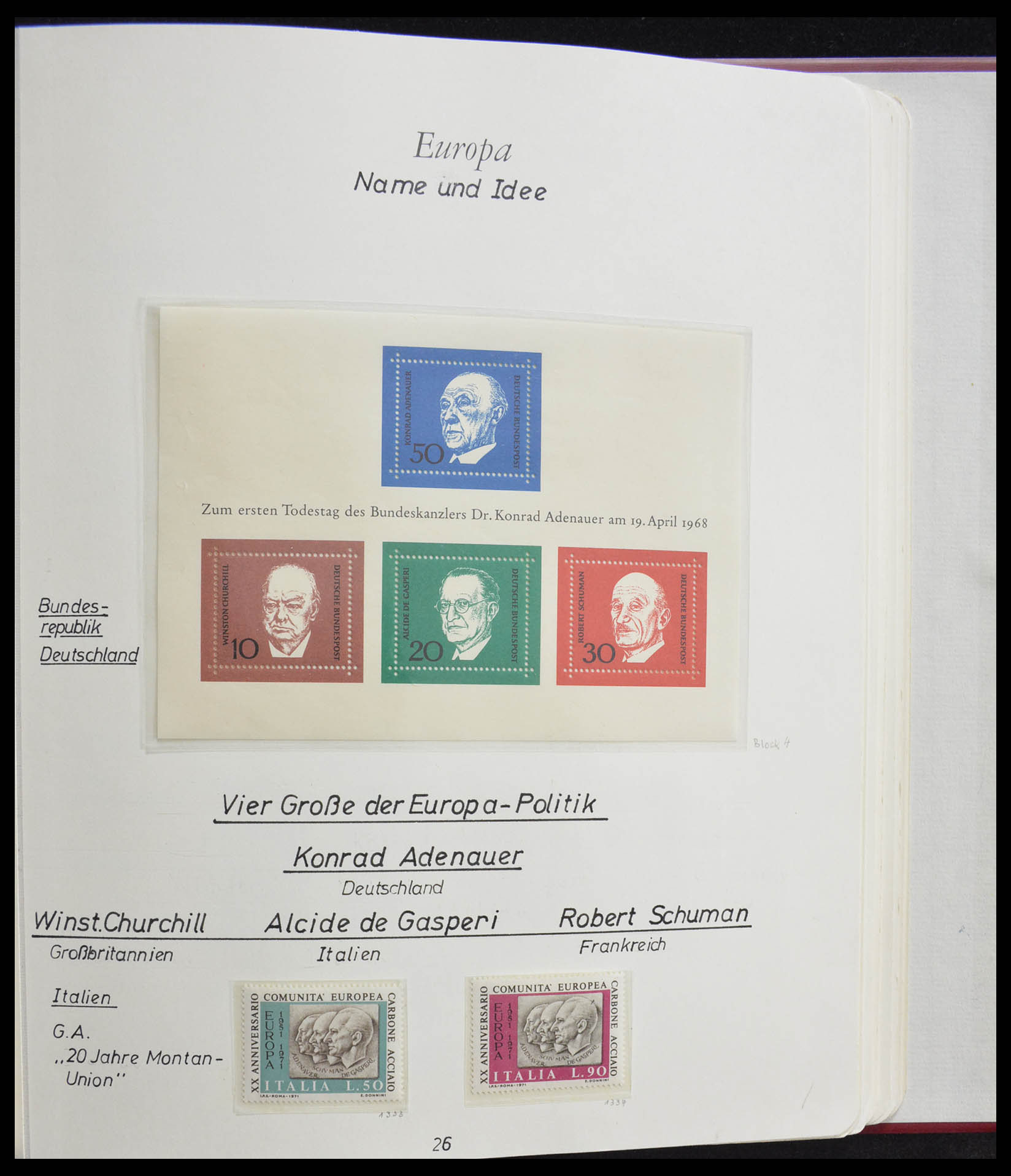 28356 0022 - 28356 Europa Cept  gespecialiseerde collectie 1942-1984.